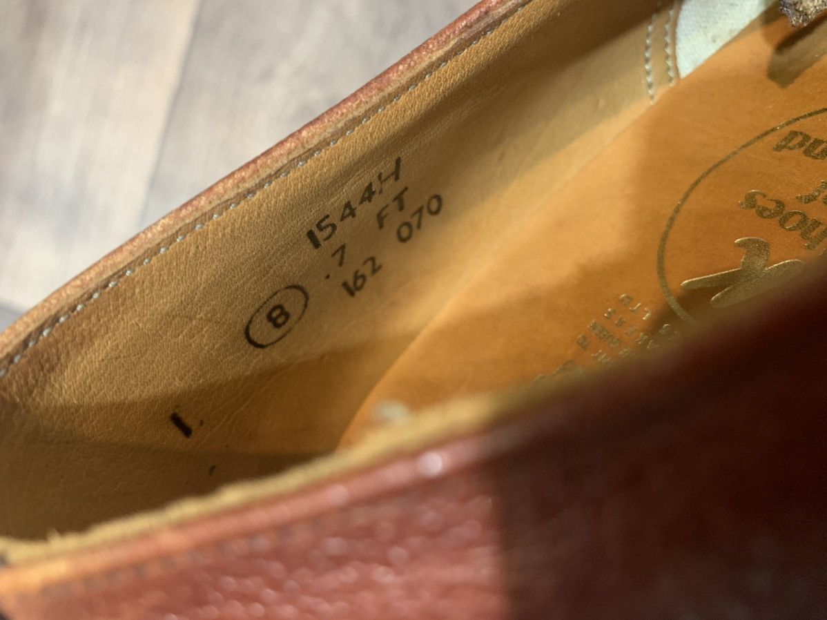Leather × Vintage Rare Itshide Commando Made In England Leather Derby Shoes Size US 9 / EU 42 - 10 Thumbnail