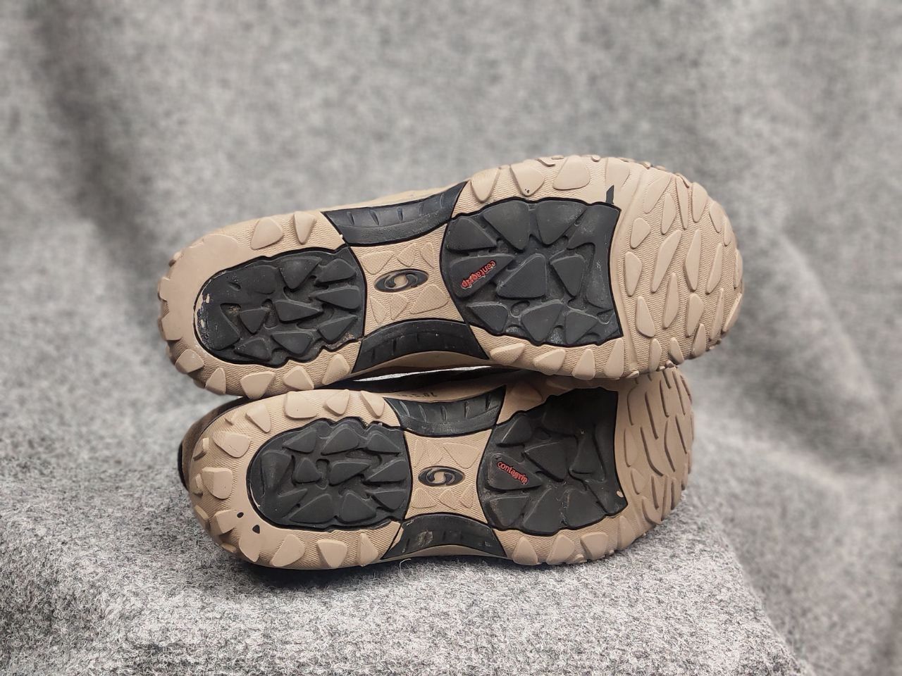 Vintage Salomon Contagrip faded archive slipon sneakers