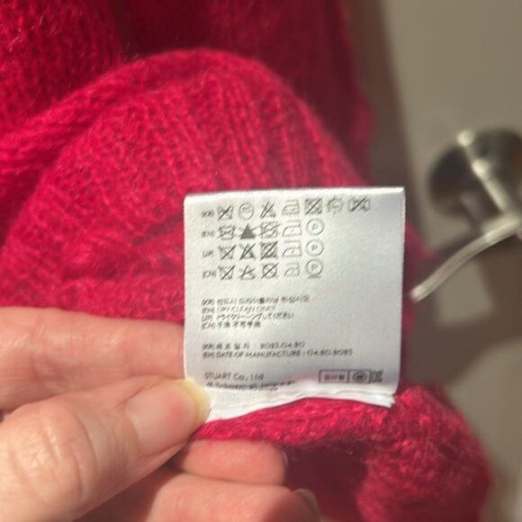 Andersson Bell ANDERSSON BELL large cherry red crew neck sweater ssense Size L / US 10 / IT 46 - 8 Thumbnail