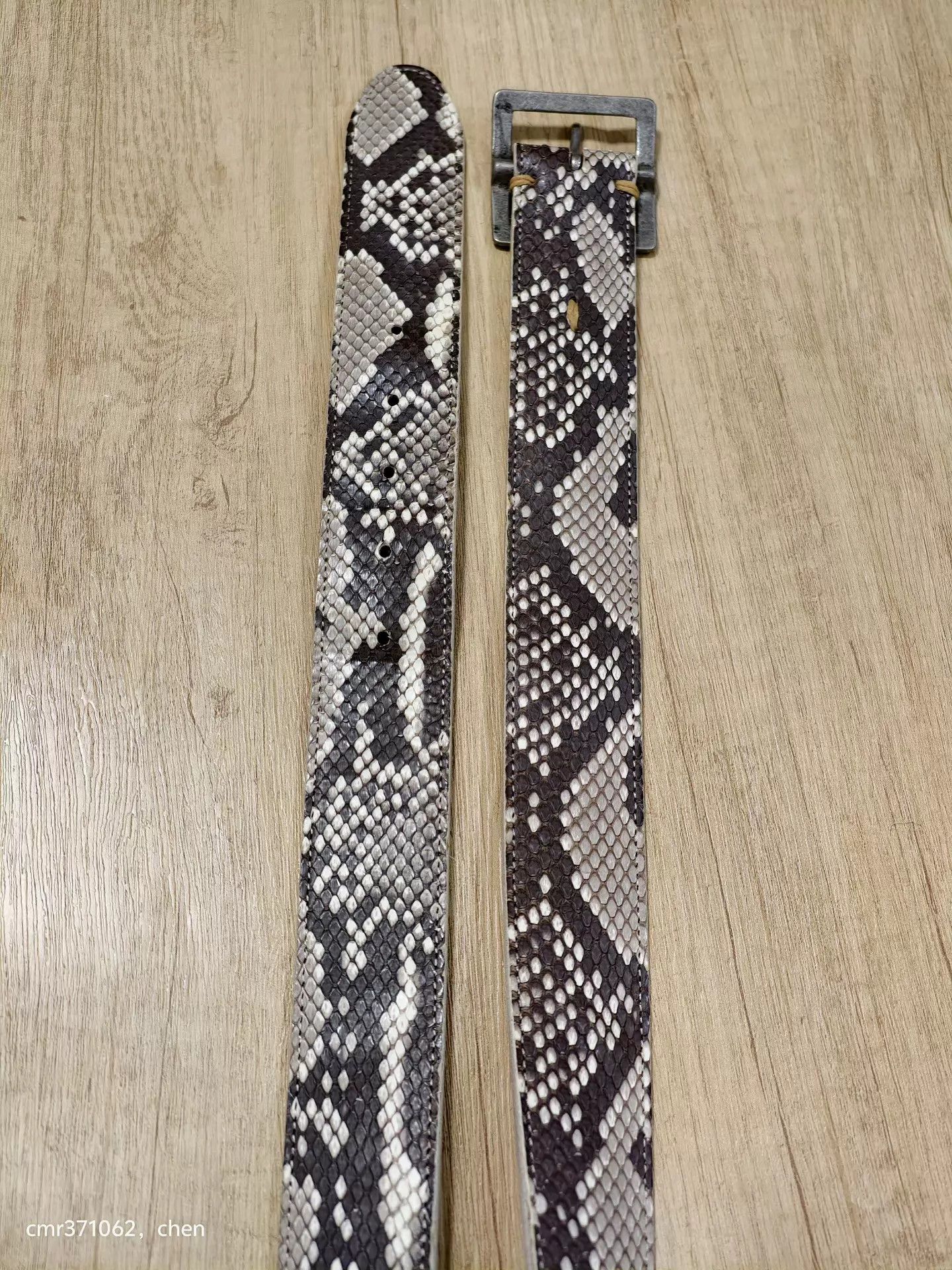 Visvim visvim 20SS Python Belt 40mm Natural W32 9-95 Size ONE SIZE - 7 Thumbnail