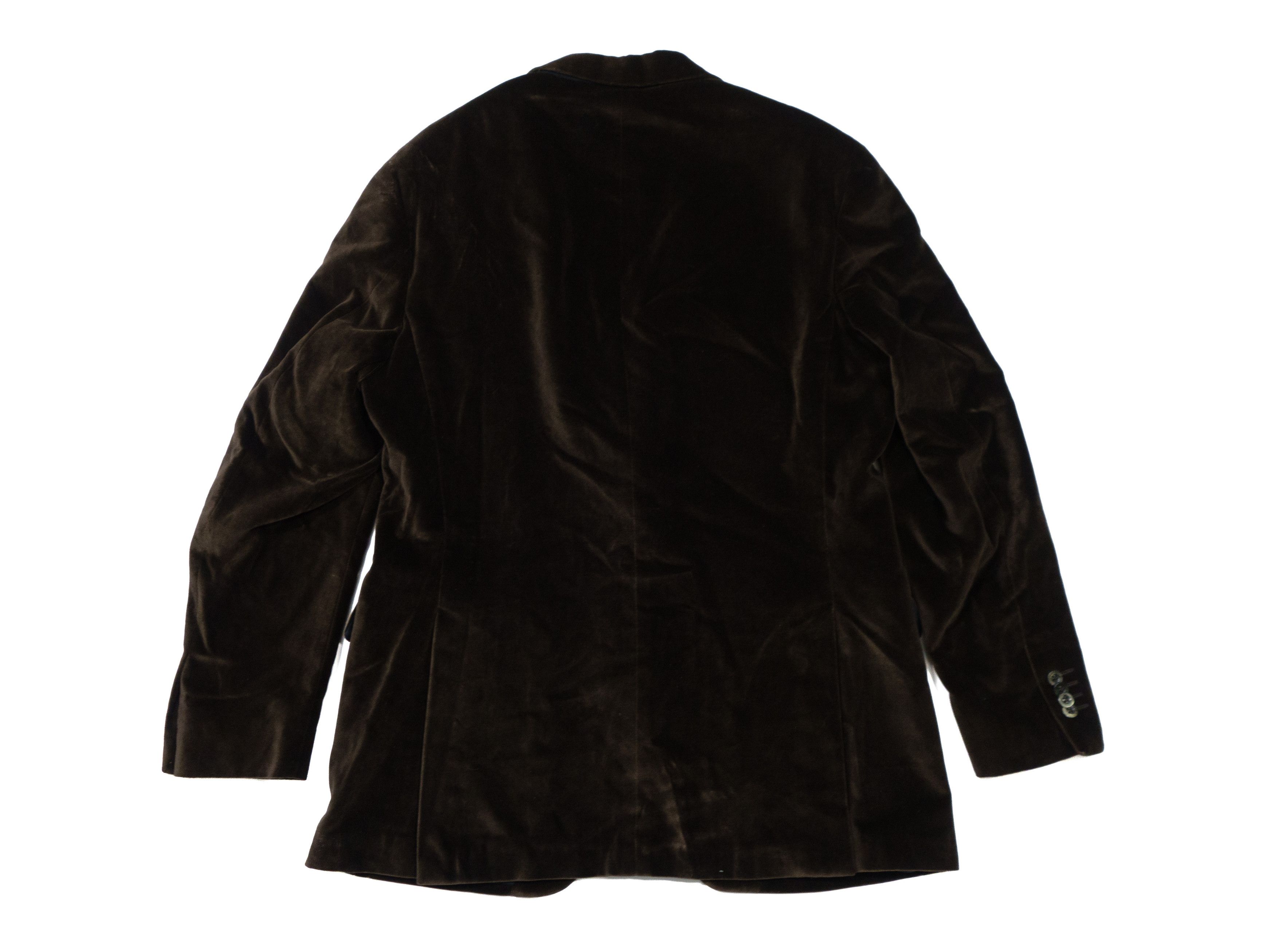 Boglioli Cotton Velvet K-Jacket Blazer Size 44R - 2 Thumbnail