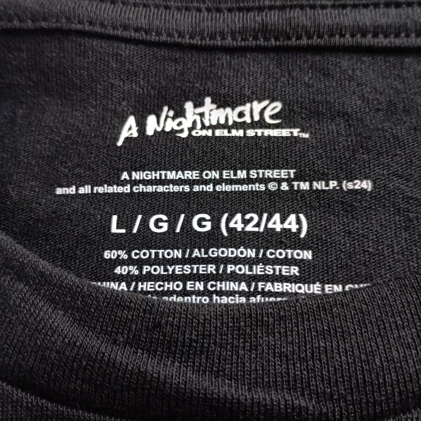 Other Freddy Krueger A Nightmare On Elm Street Men Shirt L (42/44) Size US L / EU 52-54 / 3 - 3 Thumbnail