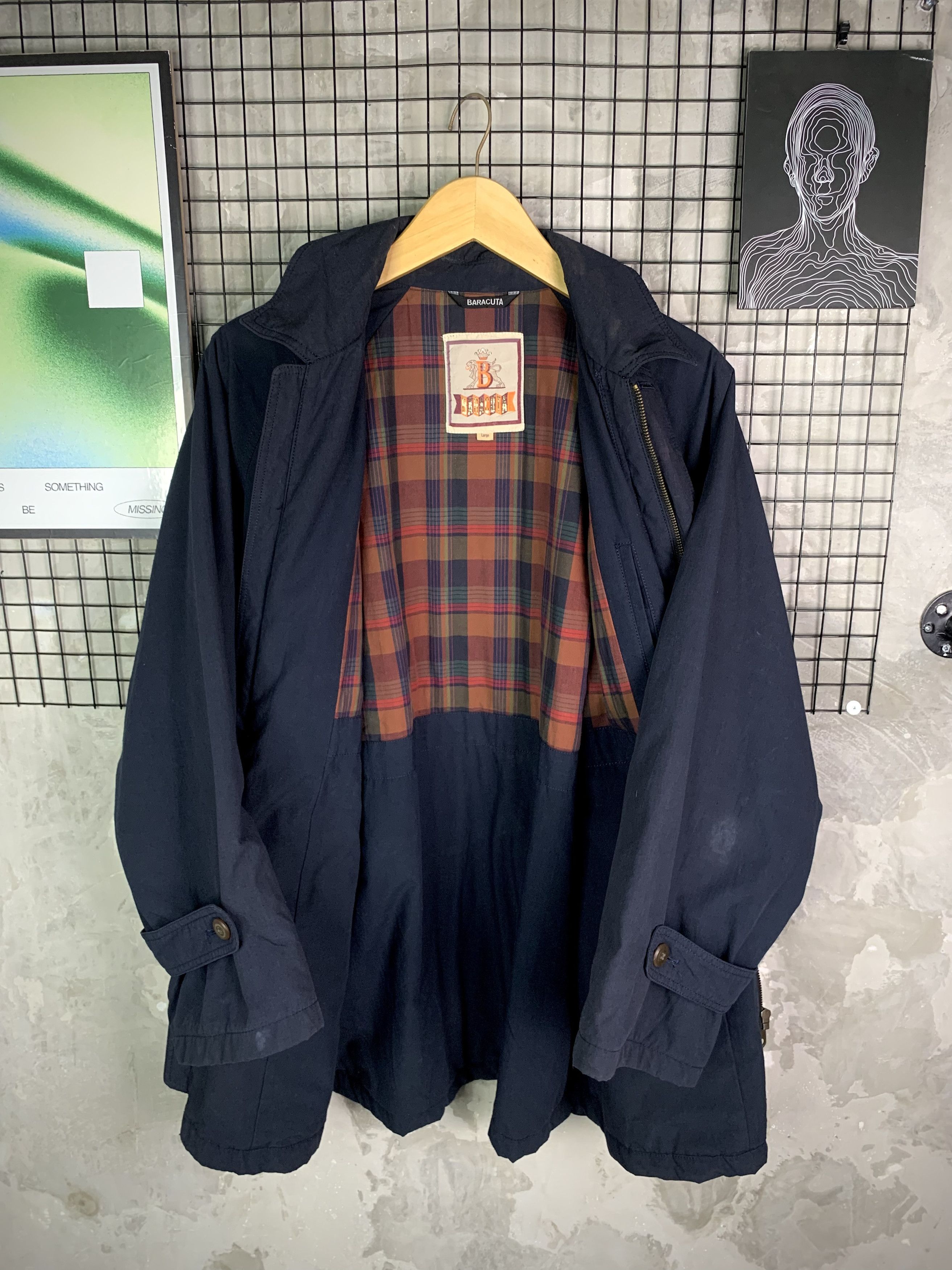 Baracuta Vintage Baracuta G9 Four Pocket Field Jacket Tartan Checked Size US L / EU 52-54 / 3 - 3 Thumbnail