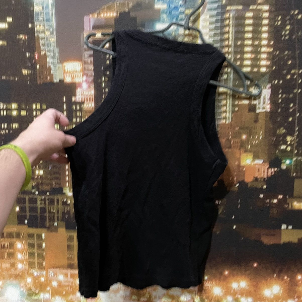 Vintage Vintage 90s Graphic Tank Top Streetwear Oversized Black M Size US M / EU 48-50 / 2 - 5 Thumbnail