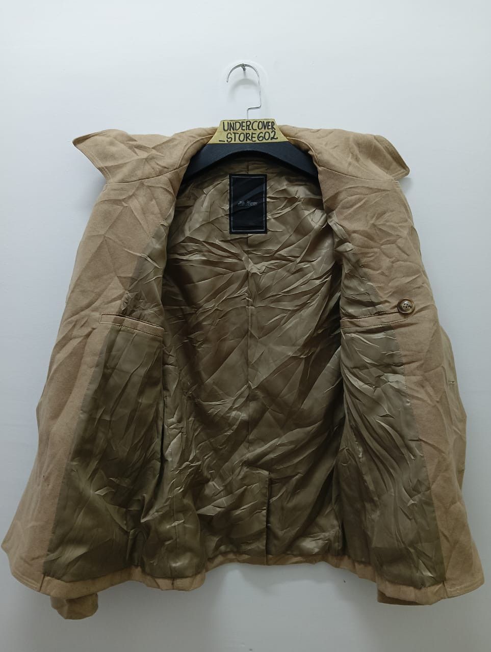 Issey Miyake × Japanese Brand × Tete Homme 🔥Tete Homme By ISSEY MIYAKE Trench Coat Size US S / EU 44-46 / 1 - 5 Thumbnail