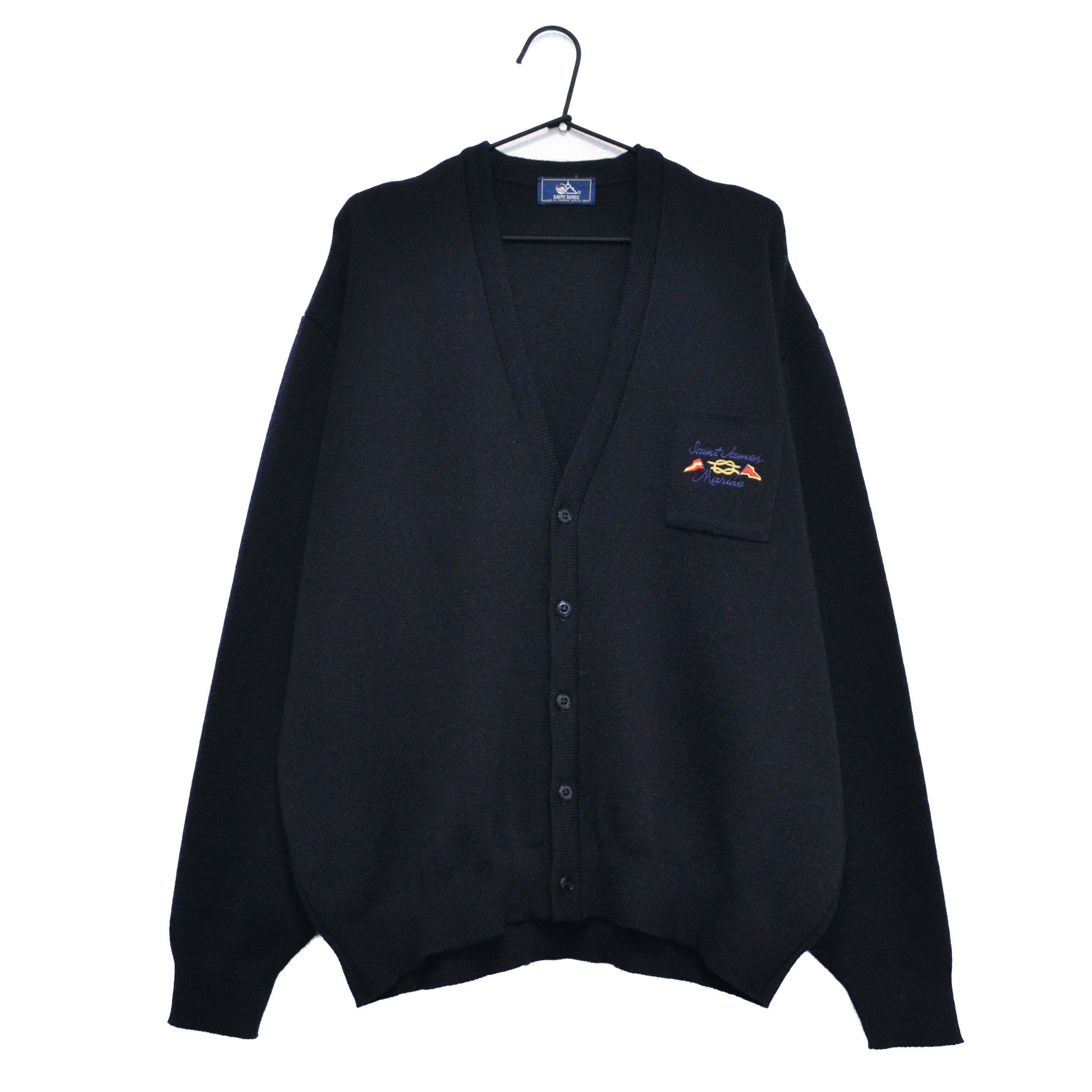 Vintage Saint James Marine 100% Wool Men’s Cardigan