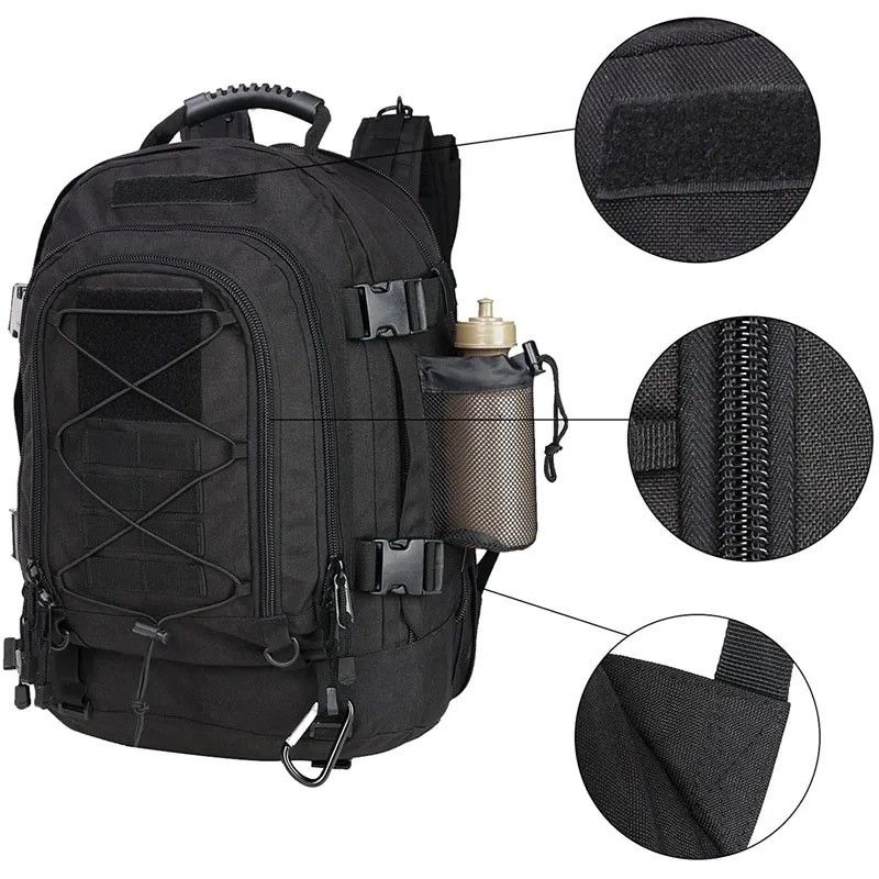 Vintage Extra Large 60L Tactical Backpack Size ONE SIZE - 2 Thumbnail