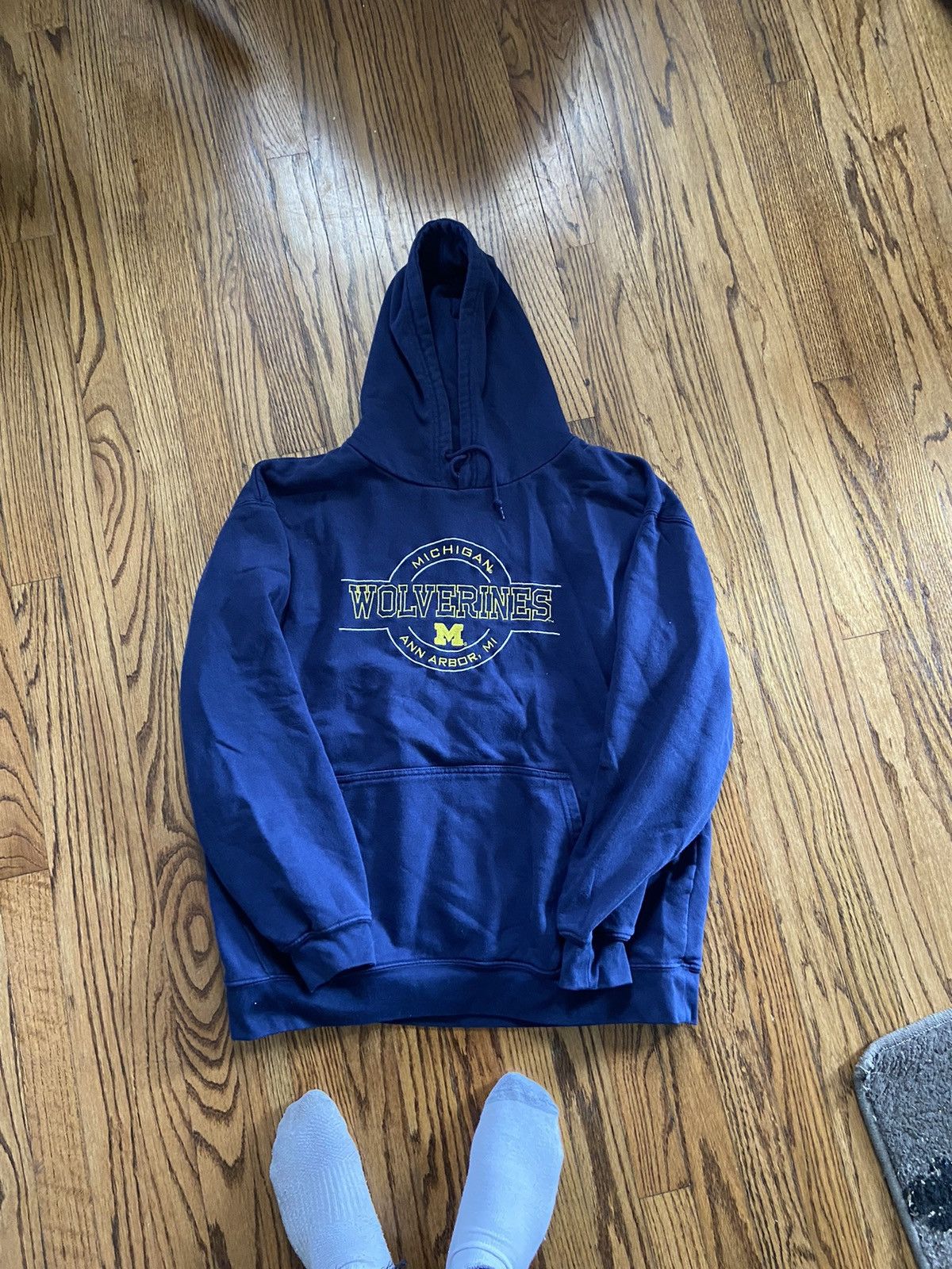 Vintage Vintage university of Michigan hoodie Size US XL / EU 56 / 4 - 1 Thumbnail