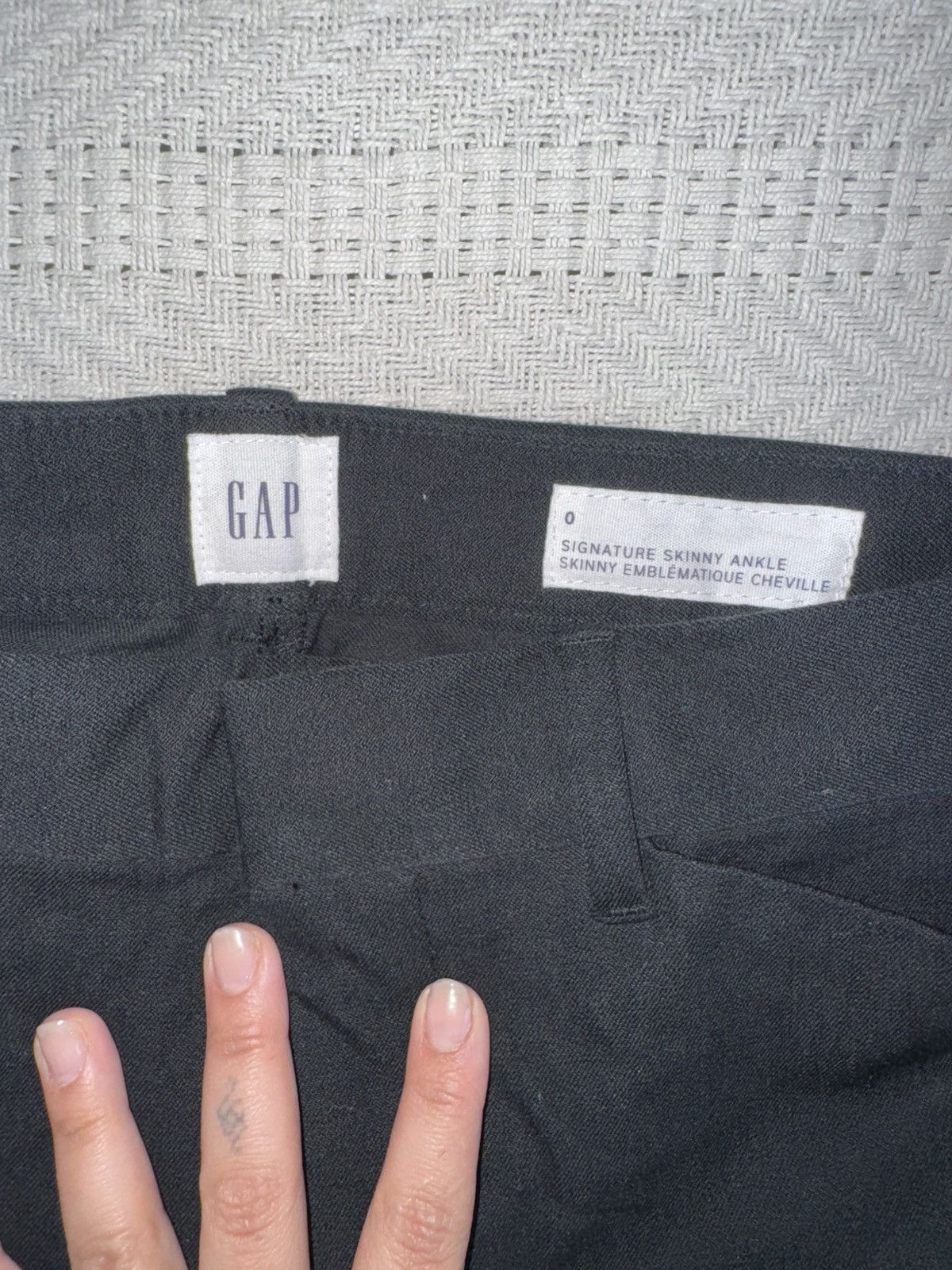 Gap GAP - signature skinny ankle trousers Size 25" / US 0 / IT 36 - 3 Thumbnail