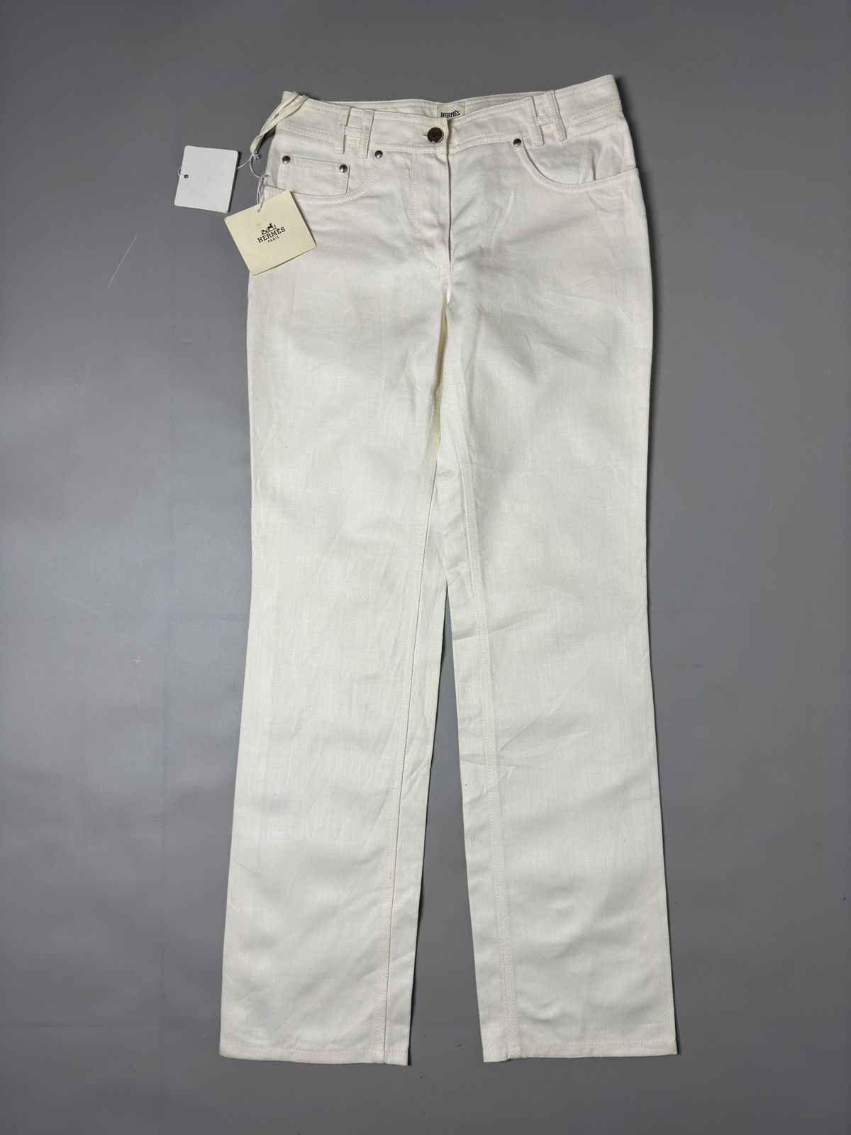 HERMES / MAISON MARGIELA ERA - CALFSKIN JEANS