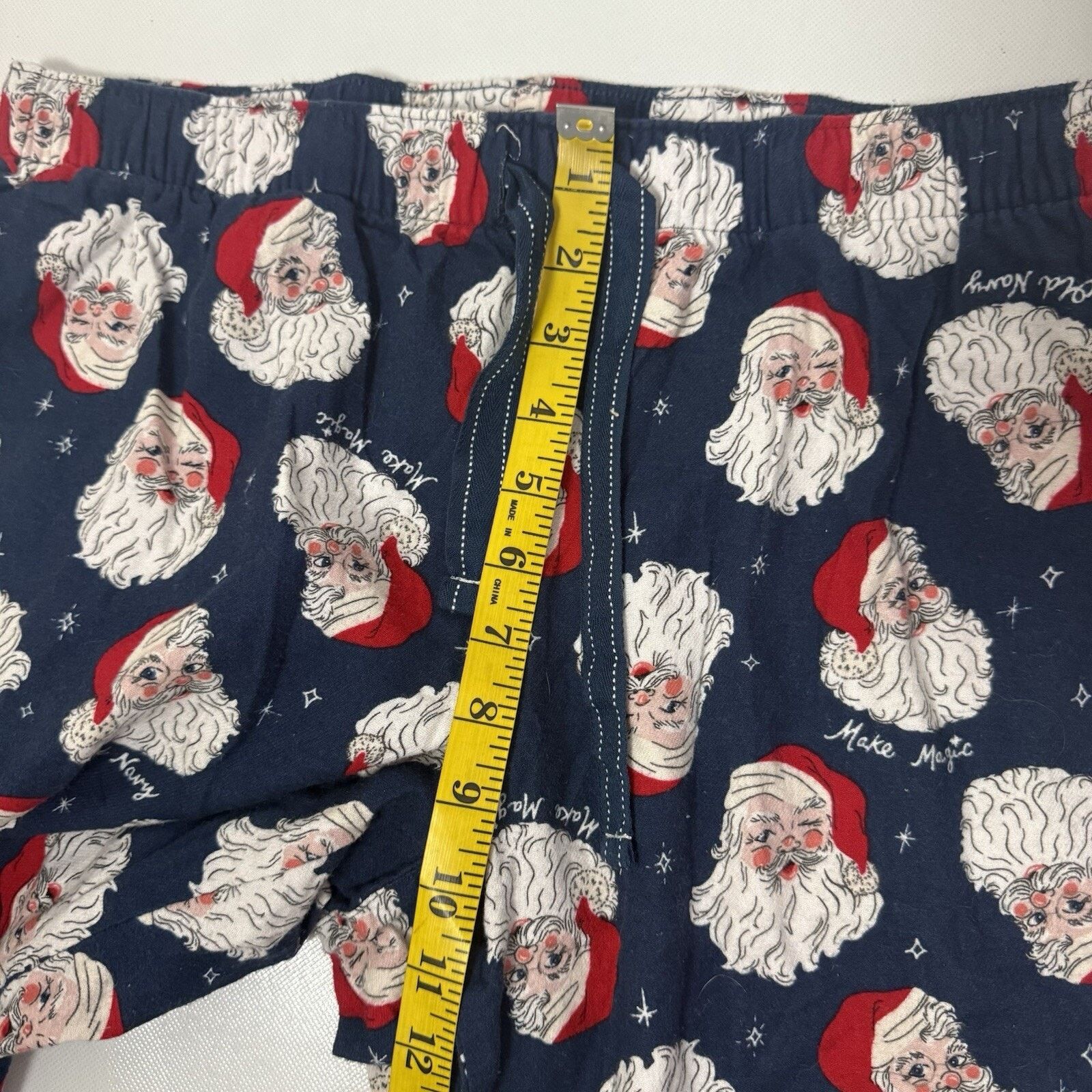 Old Navy Old Navy Holiday Pajama Pants Flannel Christmas Santa Size 31" - 9 Thumbnail