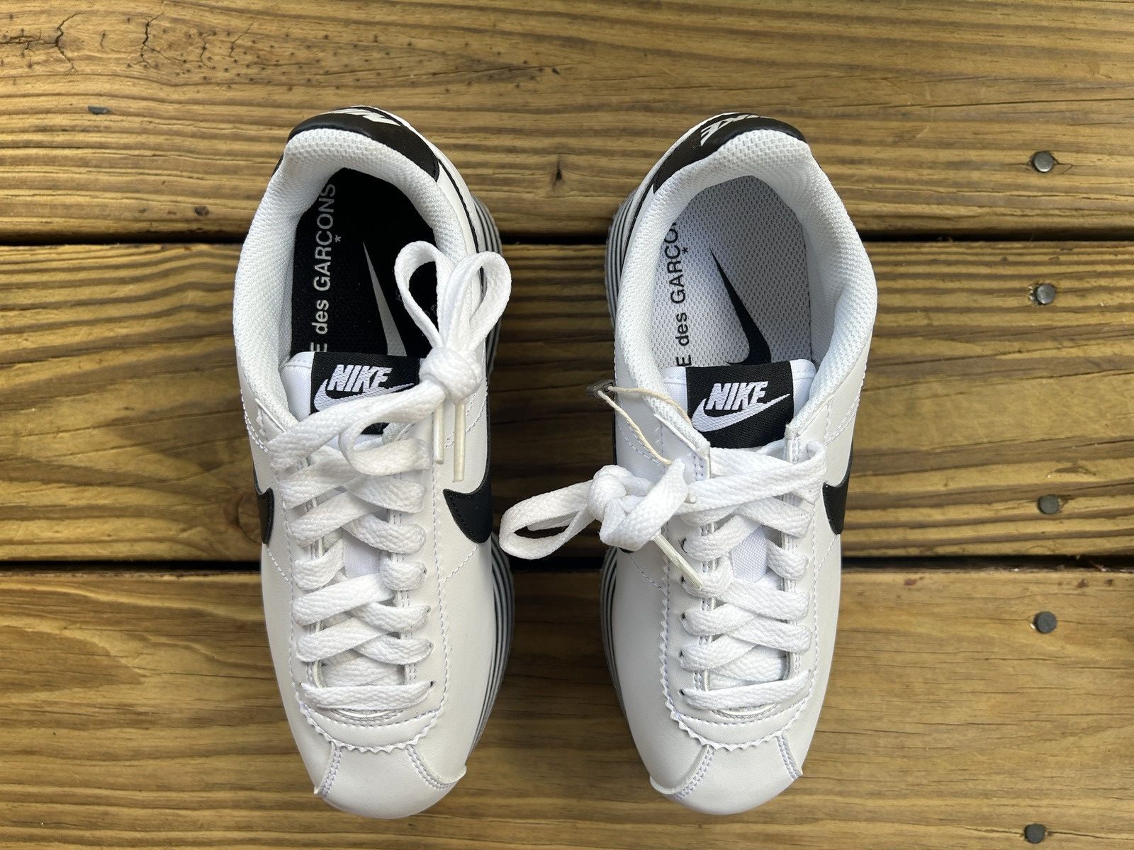 Comme des Garcons × Nike Nike x comme des garcons platform cortez sneaker runway Size US 5 / IT 35 - 3 Thumbnail