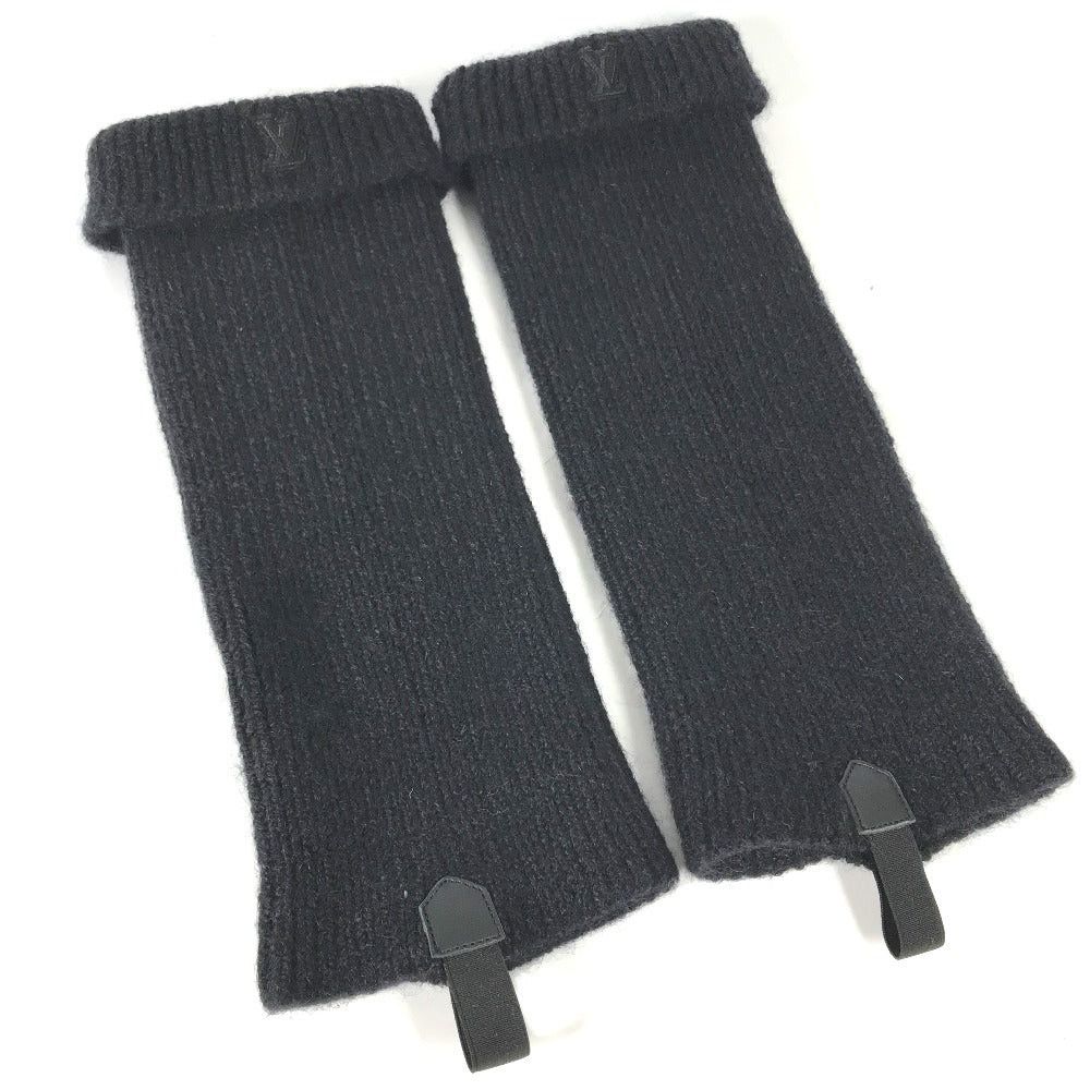 Louis Vuitton Louis Vuitton Leg Warmers Lv Logo Apparel (Clothing) Sundries Wool Women Black Size ONE SIZE - 1 Thumbnail