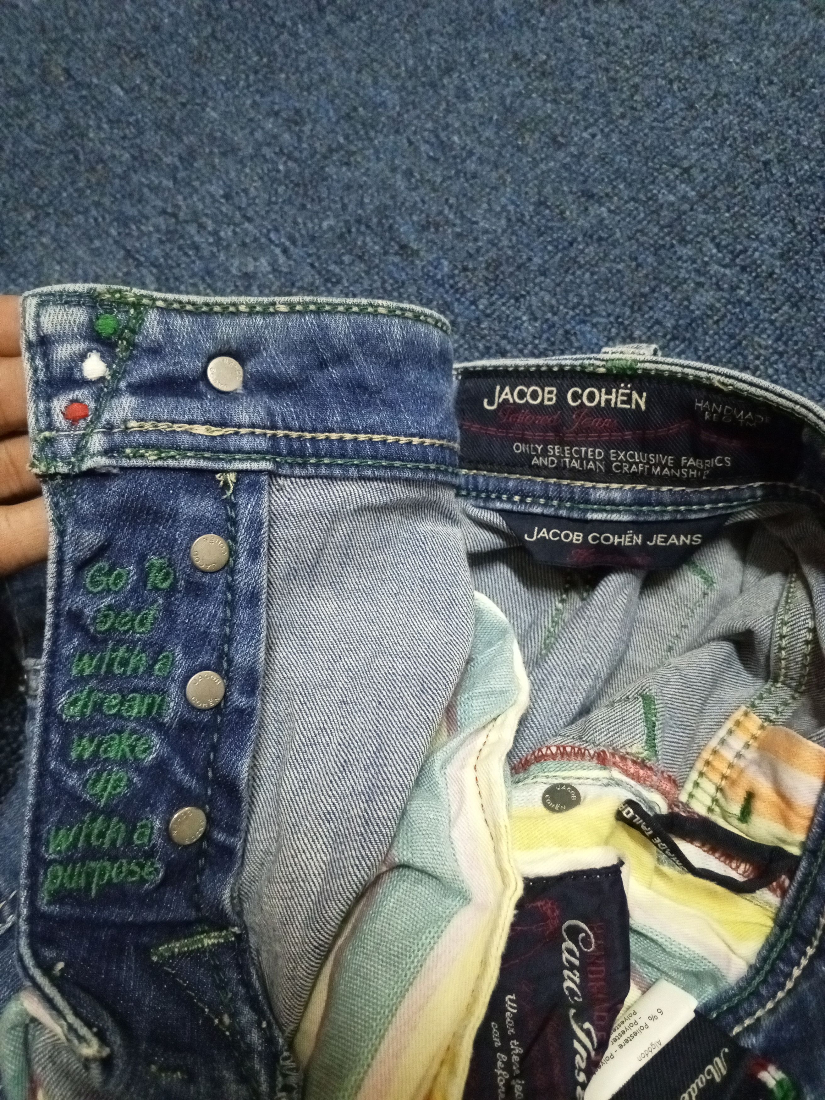 Jacob Cohen JACOB COHEN JEANS LUXURY RARE Size US 31 - 11 Thumbnail