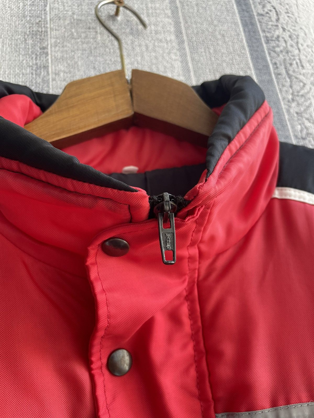 Yamaha Vintage 80s Yamaha Racing 2In1 Nylon Jacket Made In Italy Size US XL / EU 56 / 4 - 5 Thumbnail