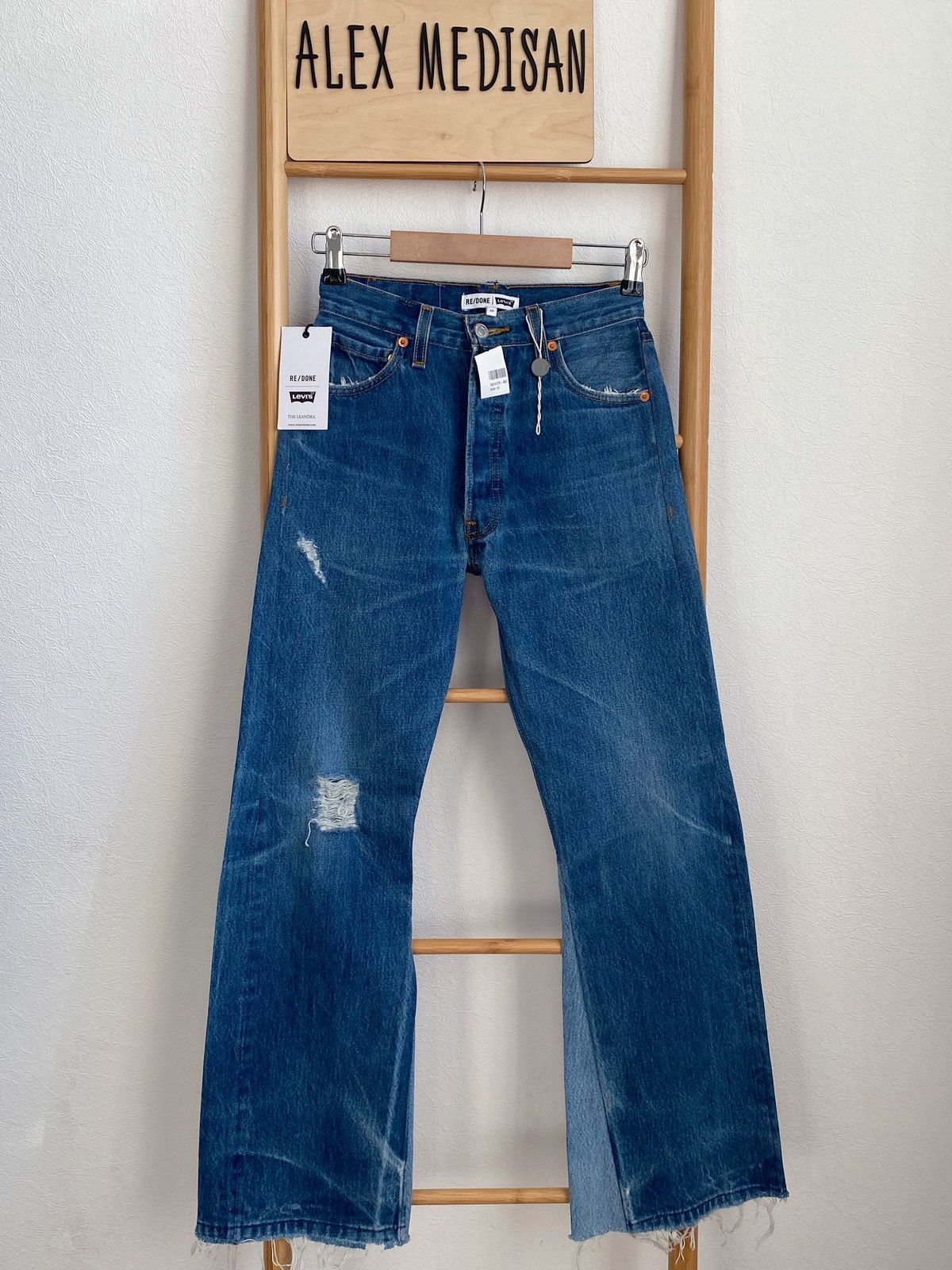 Levi's × RE/DONE Levi’s x Re/Done The Leandra Jeans Size 23" - 1 Thumbnail