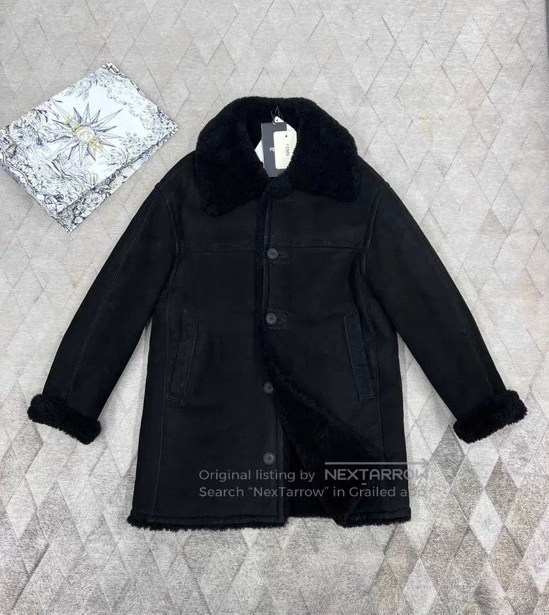 Fendi Fendi 23FW heavy fur coat jacket, ultra-thick, hand-stitch Size US S / EU 44-46 / 1 - 1 Thumbnail