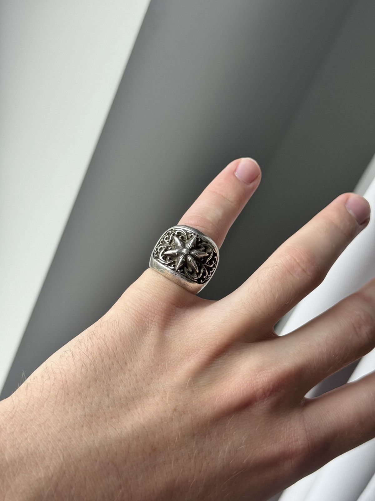 Chrome Hearts Star Ring | Grailed