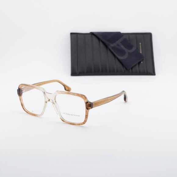 Victoria Beckham Victoria Beckham VB2668 233 Eyeglasses Vintage Shaded Brown Size ONE SIZE - 10 Thumbnail