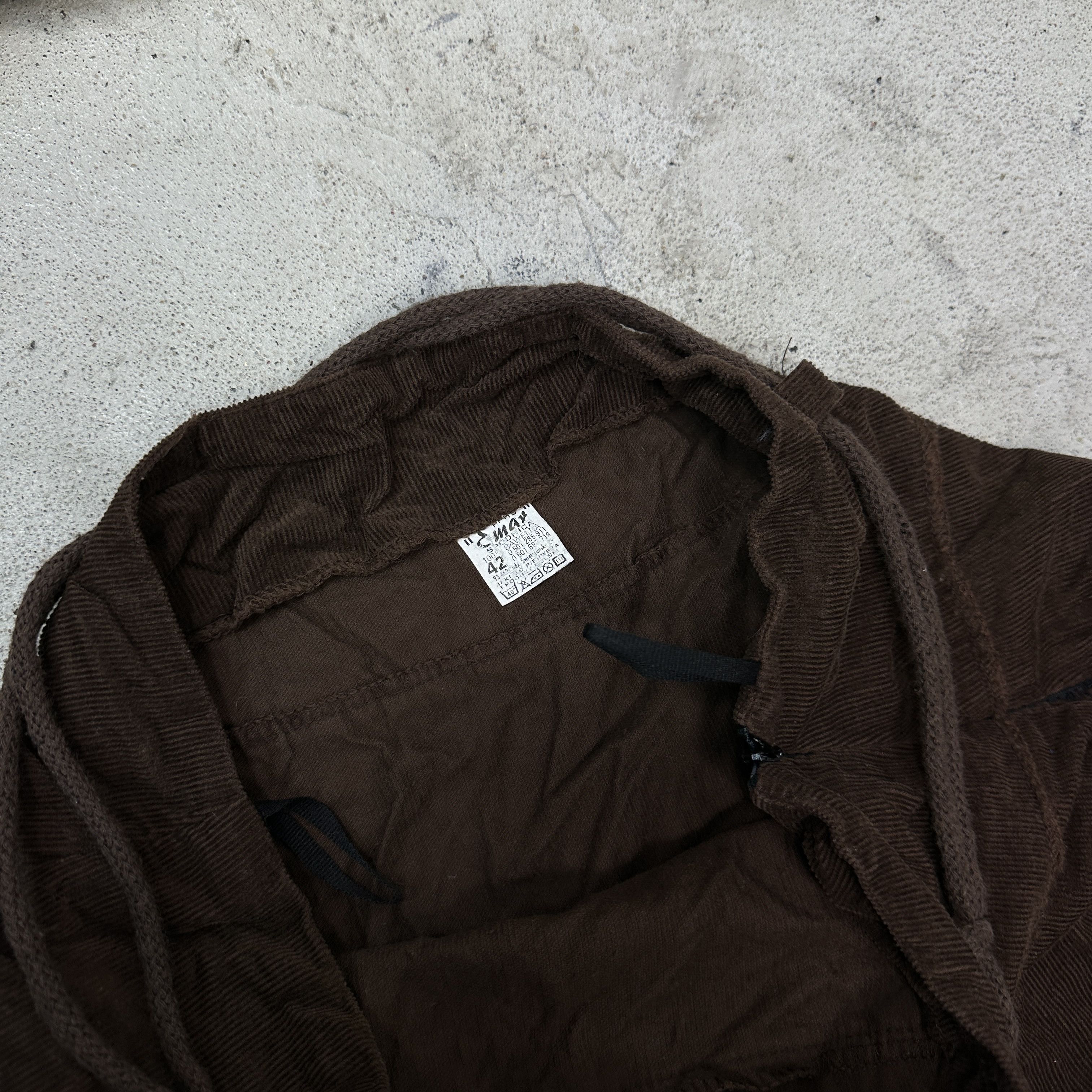 Vintage Vintage Cottagecore Brown Maxi Corduroy Skirt Y2K Size 26" / US 2 / IT 38 - 7 Thumbnail