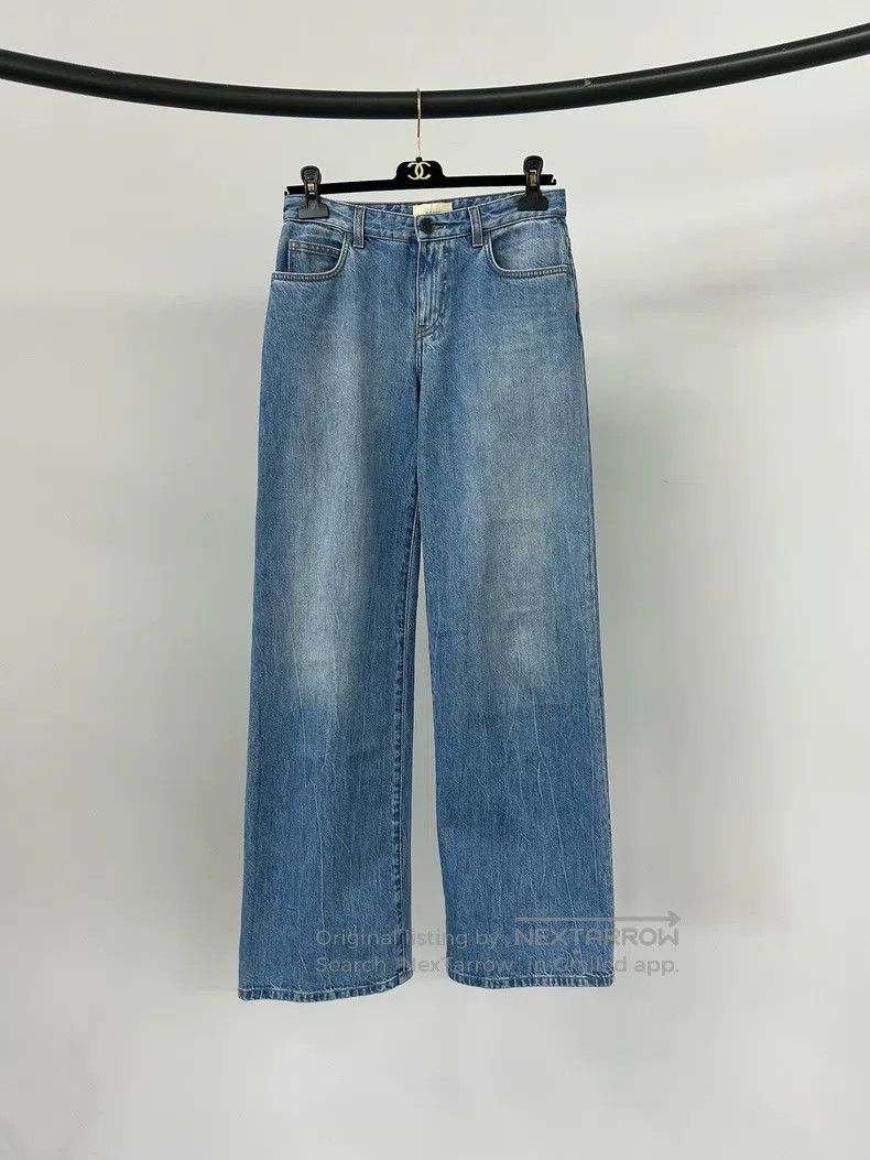 The Row The Row Washed Blue Jeans Size 25" / US 0 / IT 36 - 1 Thumbnail