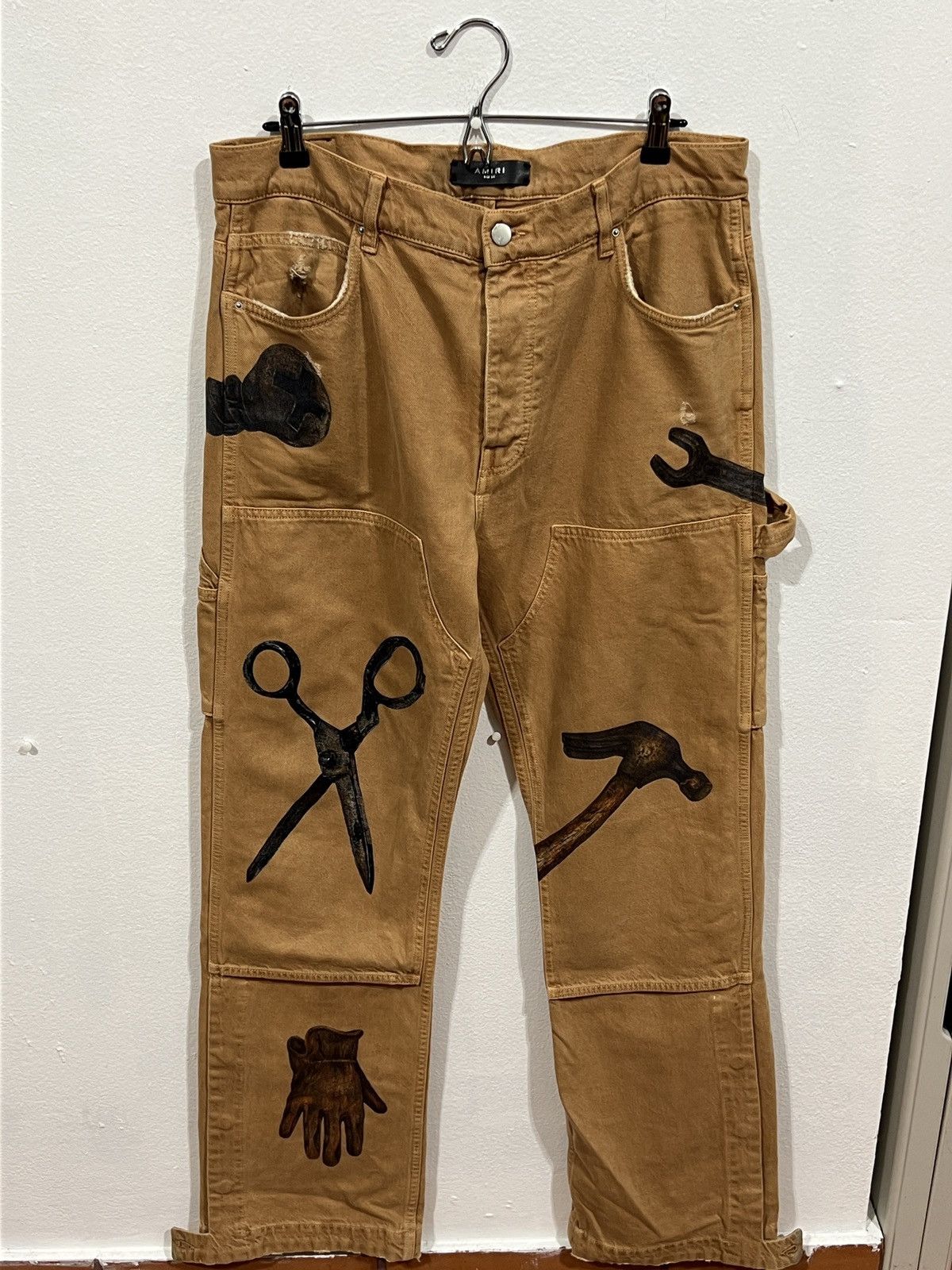 Amiri Carpenter Flare Denim