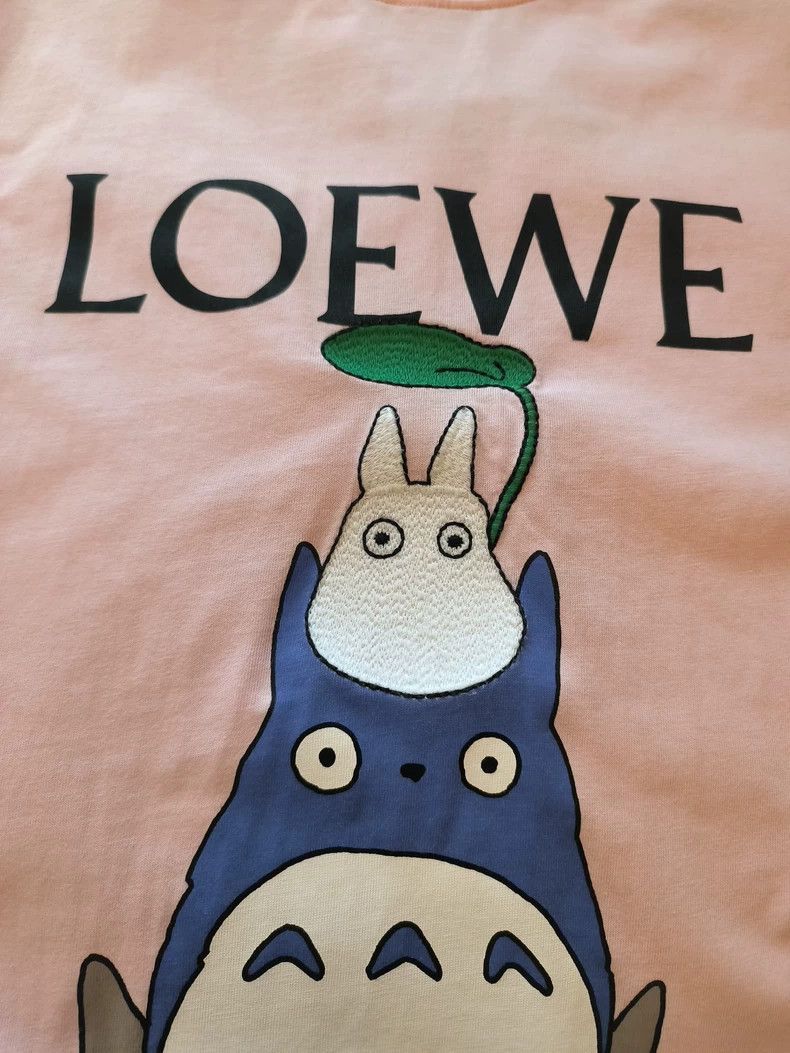 Loewe LOEWE Totoro T-shirt Size S / US 4 / IT 40 - 8 Thumbnail