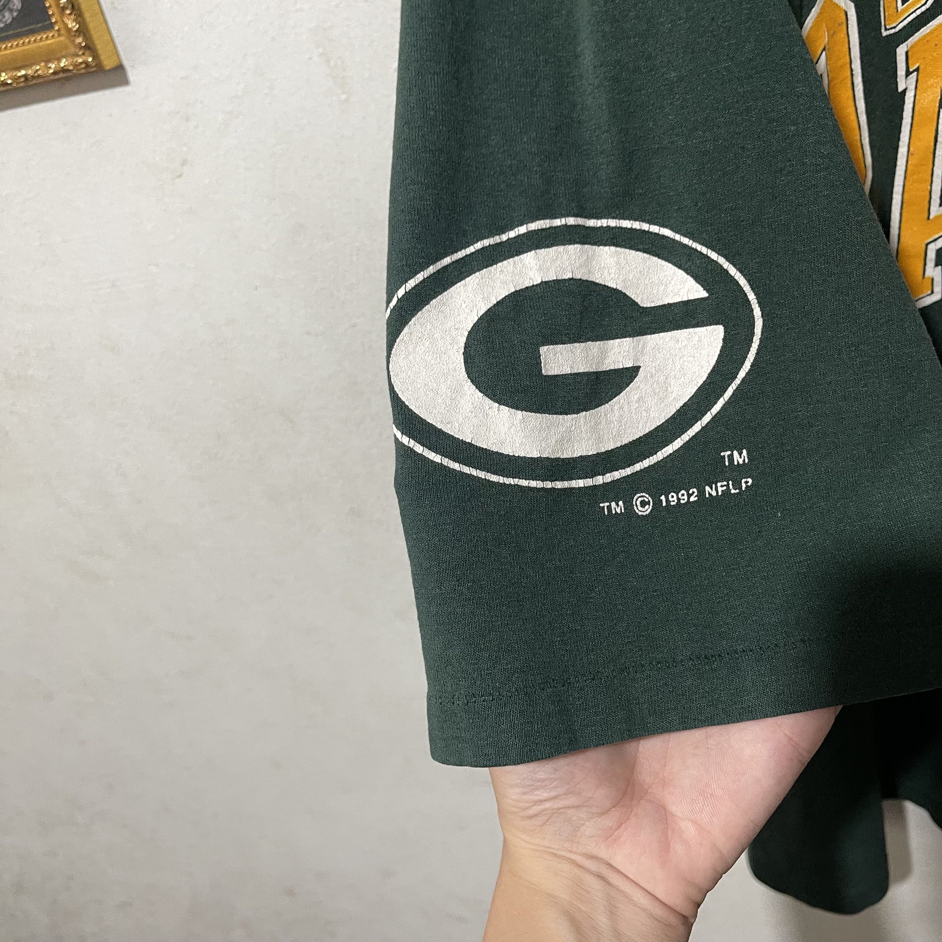 NFL × Vintage Vintage 90s Green Bay Packers football Jersey Size US XL / EU 56 / 4 - 4 Thumbnail