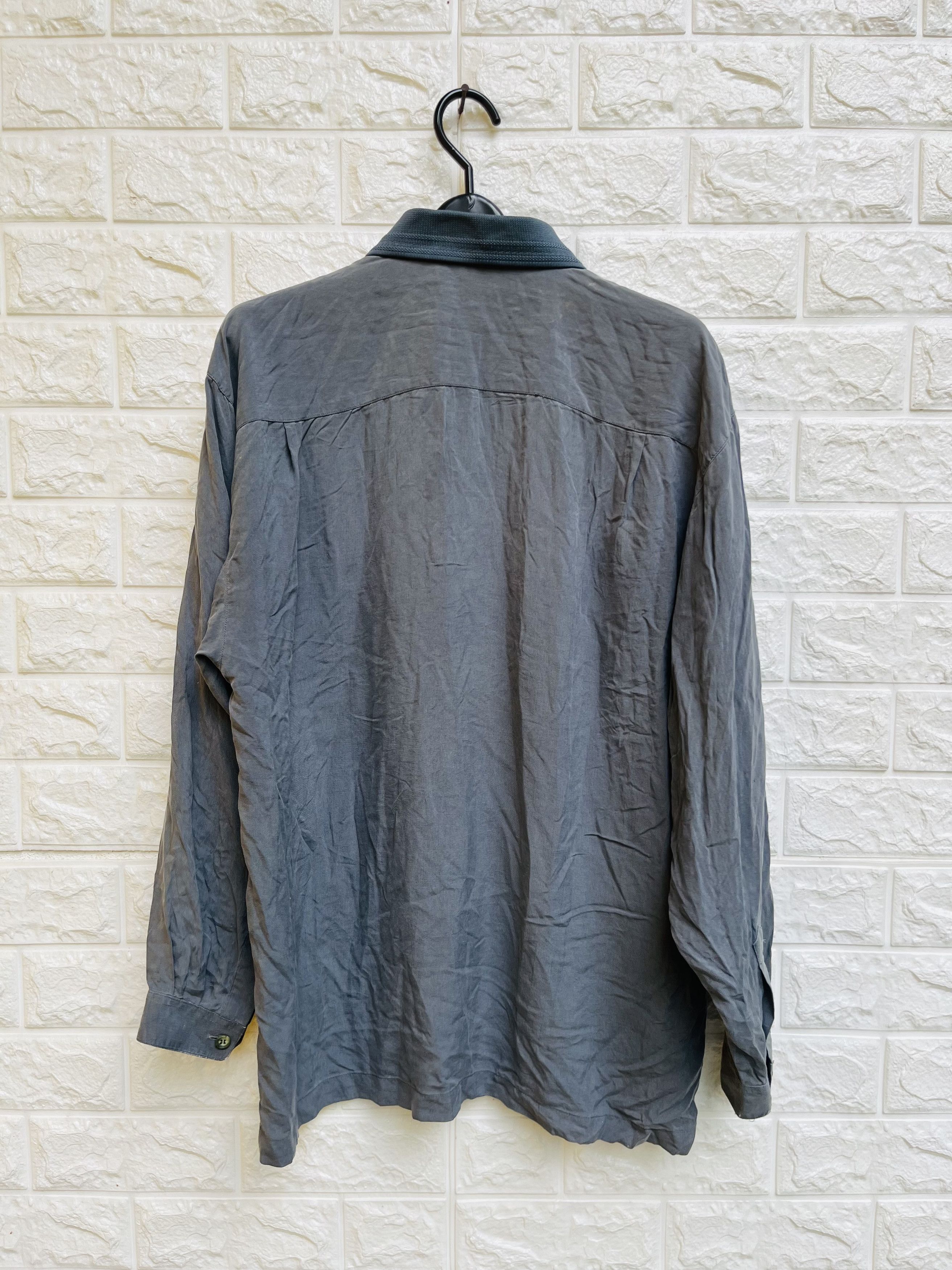 ALAIN DELON × Vintage Vintage Alain Delon Rayon Japanese Designer Fashion Style Size US L / EU 52-54 / 3 - 2 Thumbnail