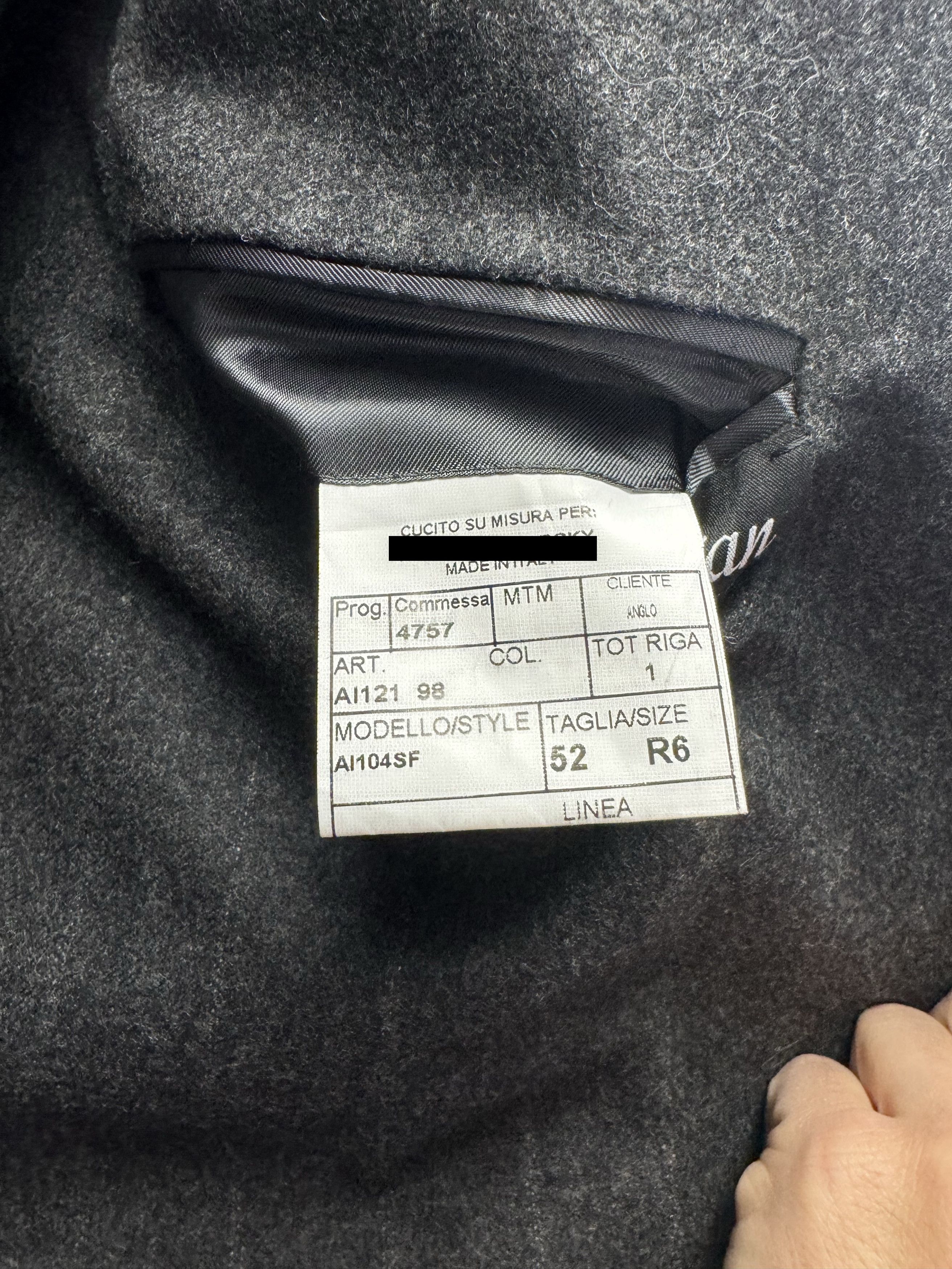 Anglo-Italian Suit Grey Chalkstripe | Grailed