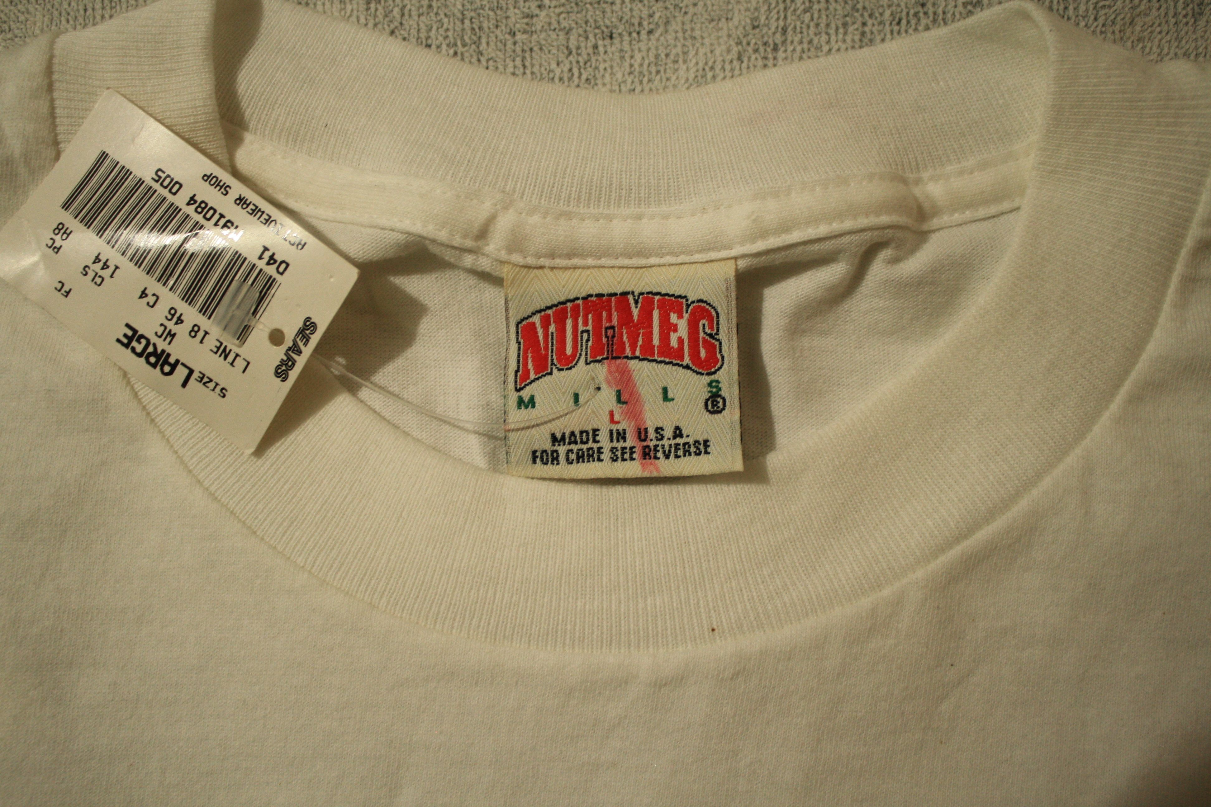 Nutmeg Vtg Penn State PSU Nittany Lions Nutmeg Tshirt Mens Size US L / EU 52-54 / 3 - 5 Thumbnail
