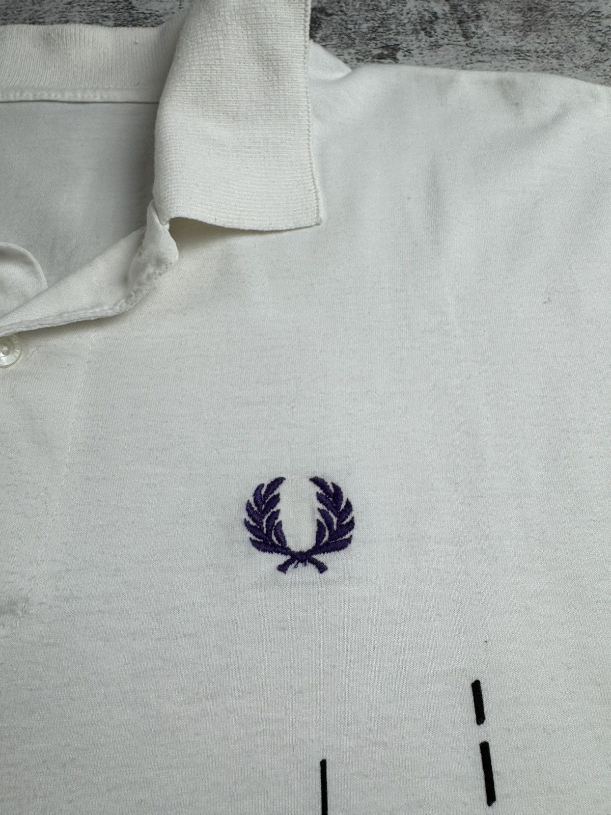 Fred Perry Fred Perry England Embroidered Retro Jersey Polo T Shirt Tee Size US XL / EU 56 / 4 - 10 Thumbnail