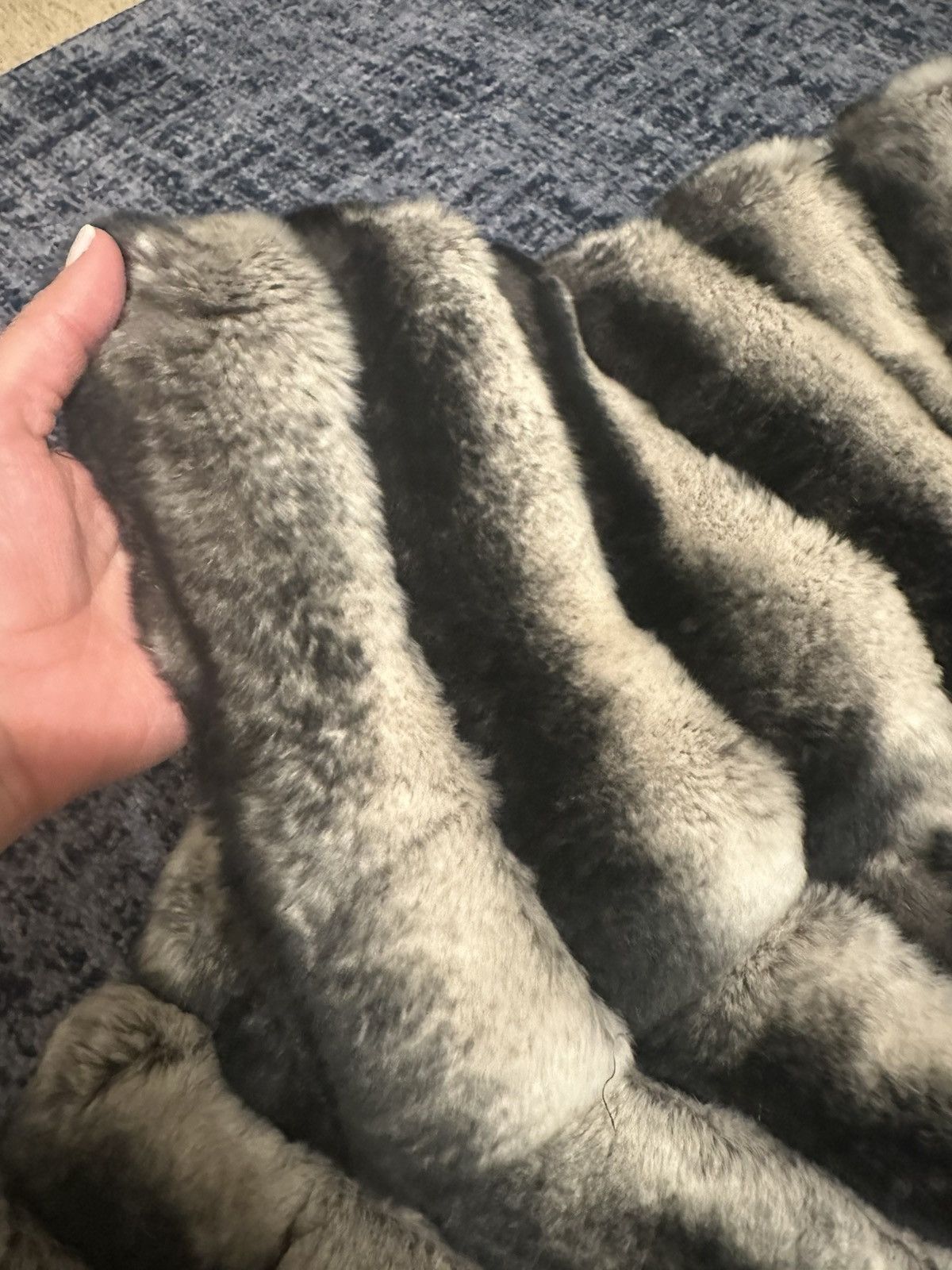 Other × Vintage Chinchilla fur jacket Size M / US 6-8 / IT 42-44 - 16 Thumbnail