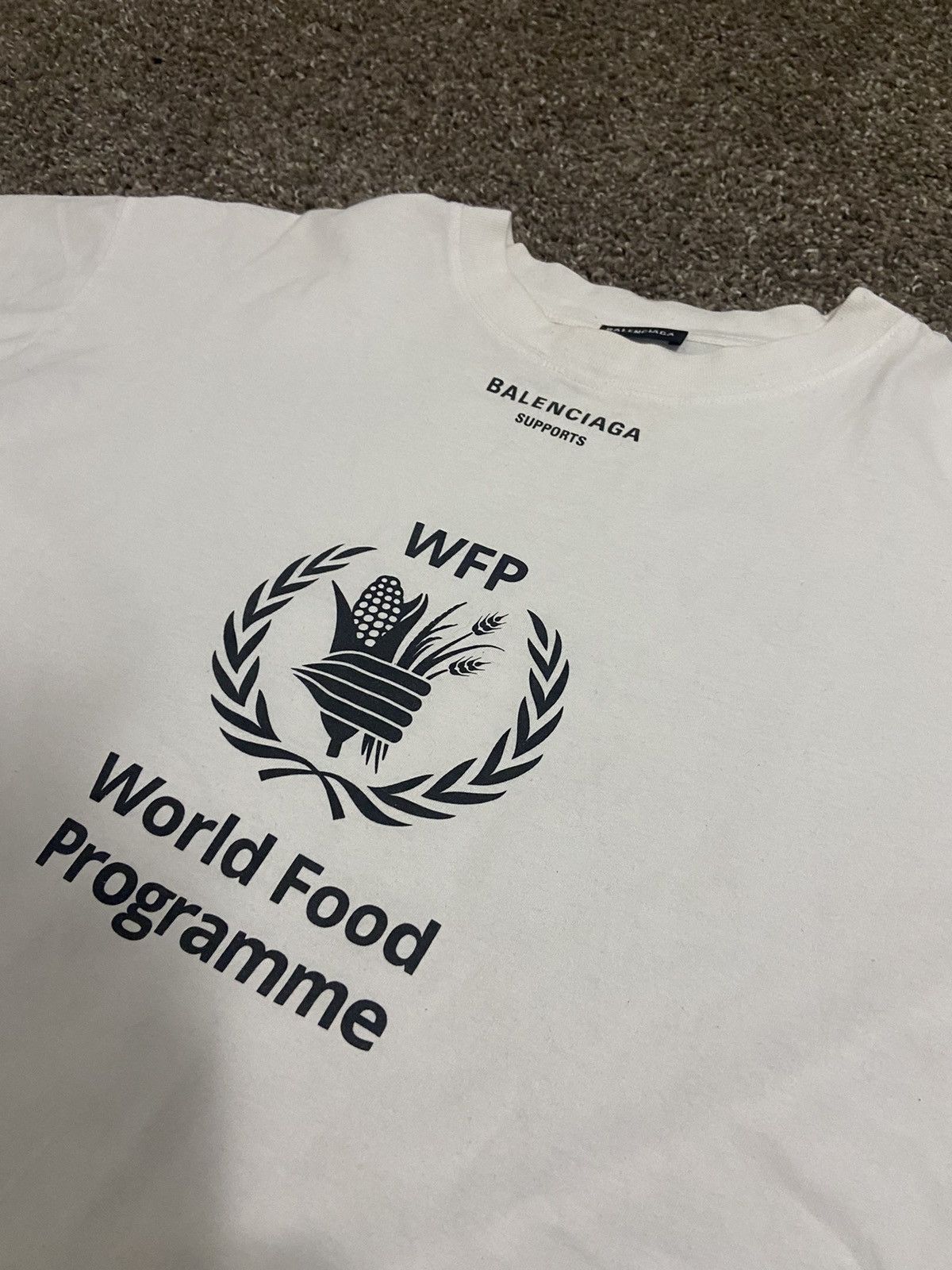 Balenciaga World Food Programme Tee