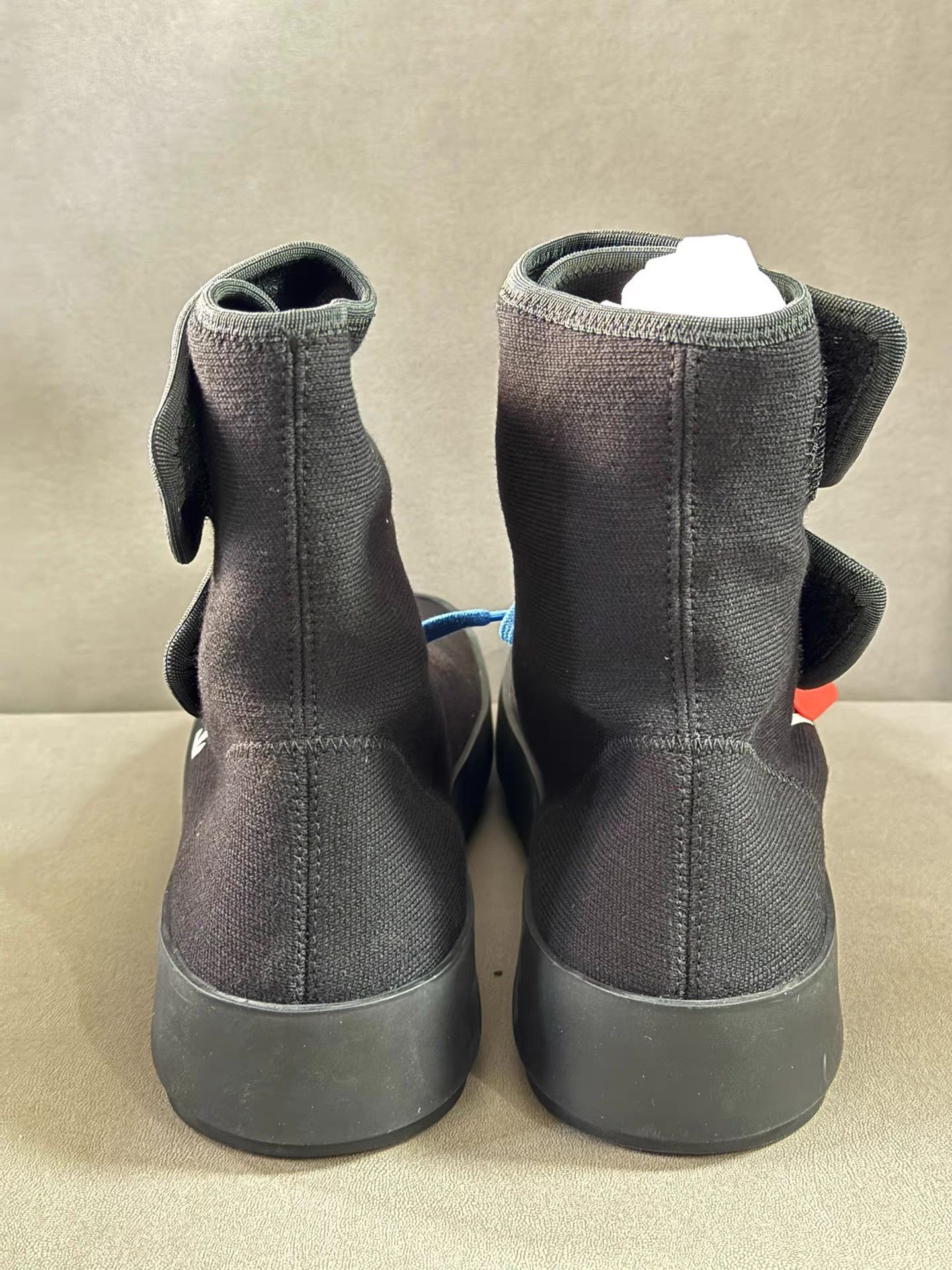 Off-White OFF-WHITE Motowrap Black fashion sneakers。 Ｑ20 Size US 8 / EU 41 - 5 Thumbnail