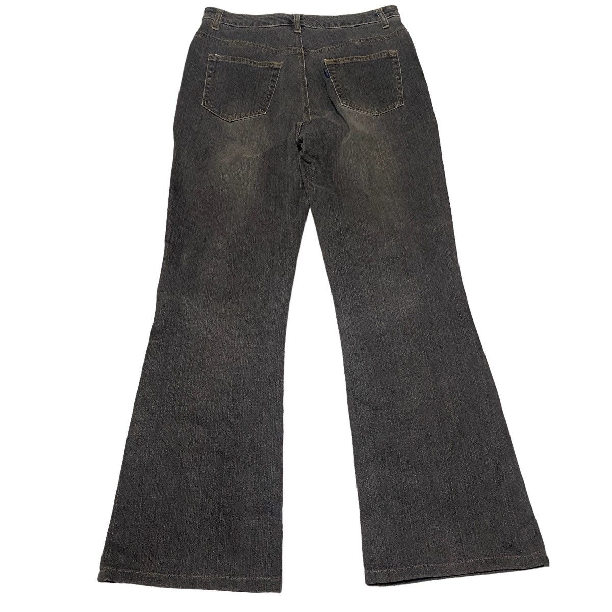 Tornado Mart 2000's Daily Topics Flared Washed Bootcut Jeans Size US 29 - 2 Thumbnail