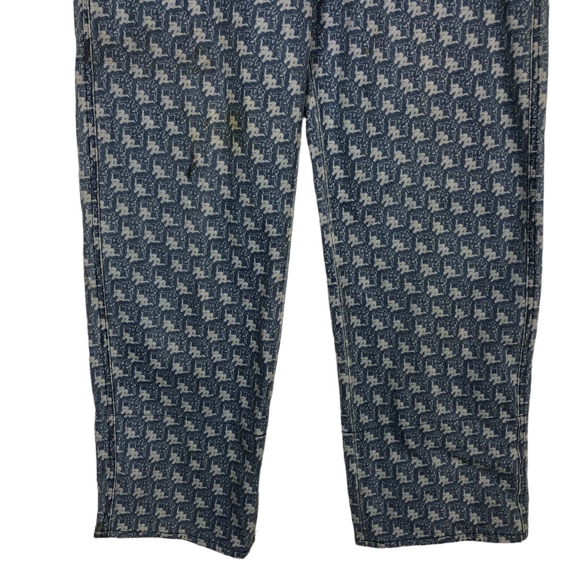 Japanese Brand 🔥90’s Full Print Kappa GU Japan Made Denim Streetwear Style Size US 30 / EU 46 - 4 Thumbnail