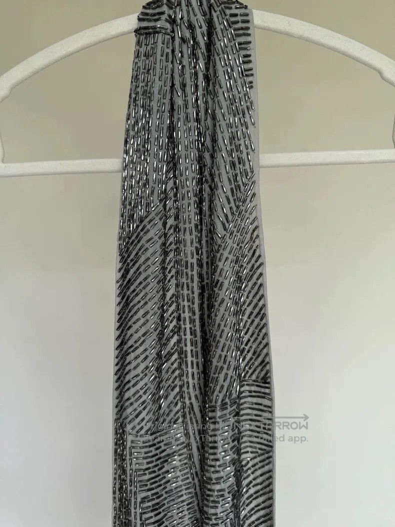 Dries Van Noten Dries van Noten Beaded Silk Scarf. Size ONE SIZE - 2 Thumbnail
