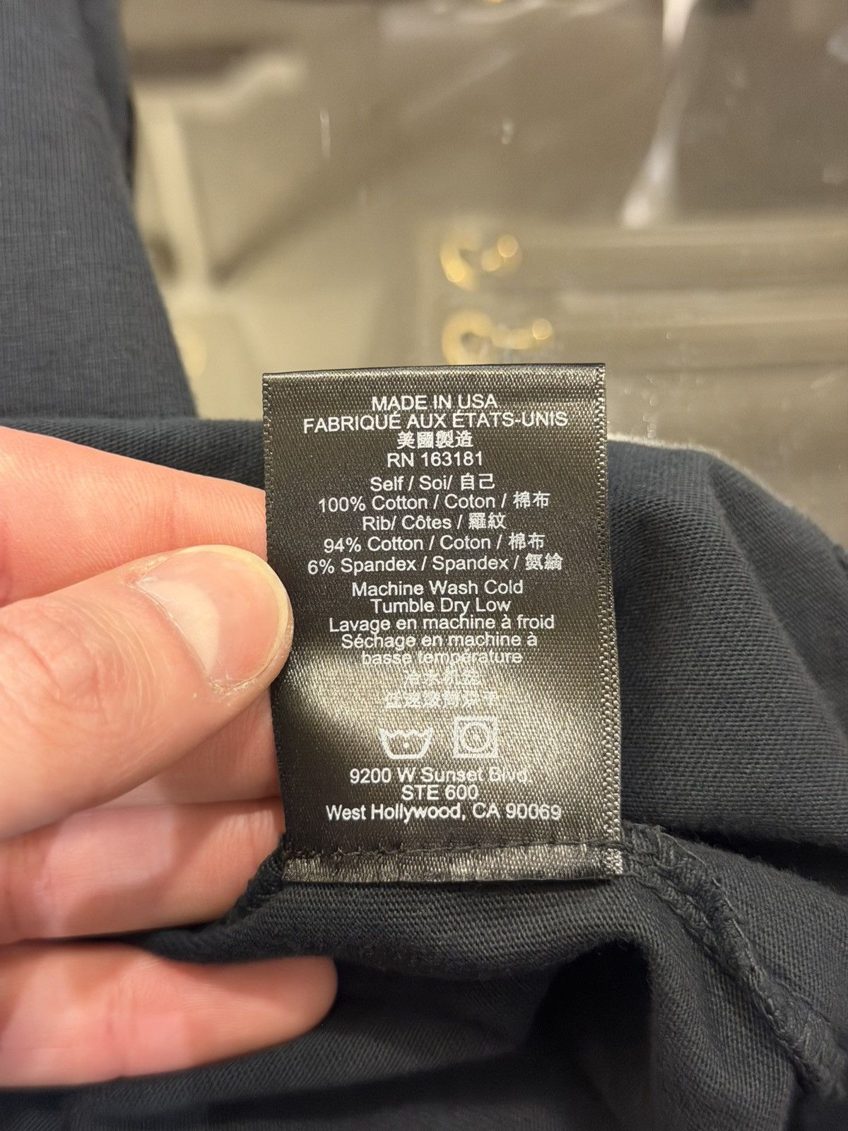 Rhude Rhune Dimora Hotel Tee - Black Size US XS / EU 42 / 0 - 5 Thumbnail