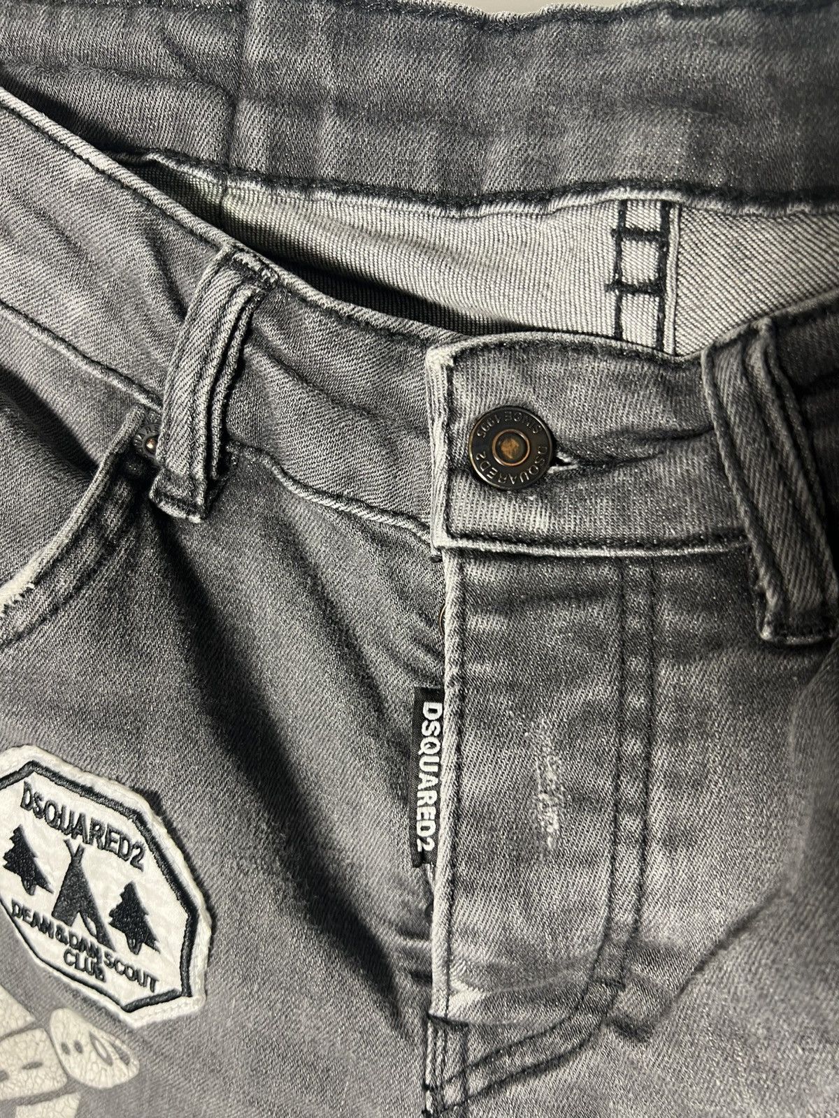 Dsquared2 × Vintage VERY RARE DSQUARED2 DESIGNER DENIM JEANS JAPAN STYLE LUXURY Size US 31 - 5 Thumbnail