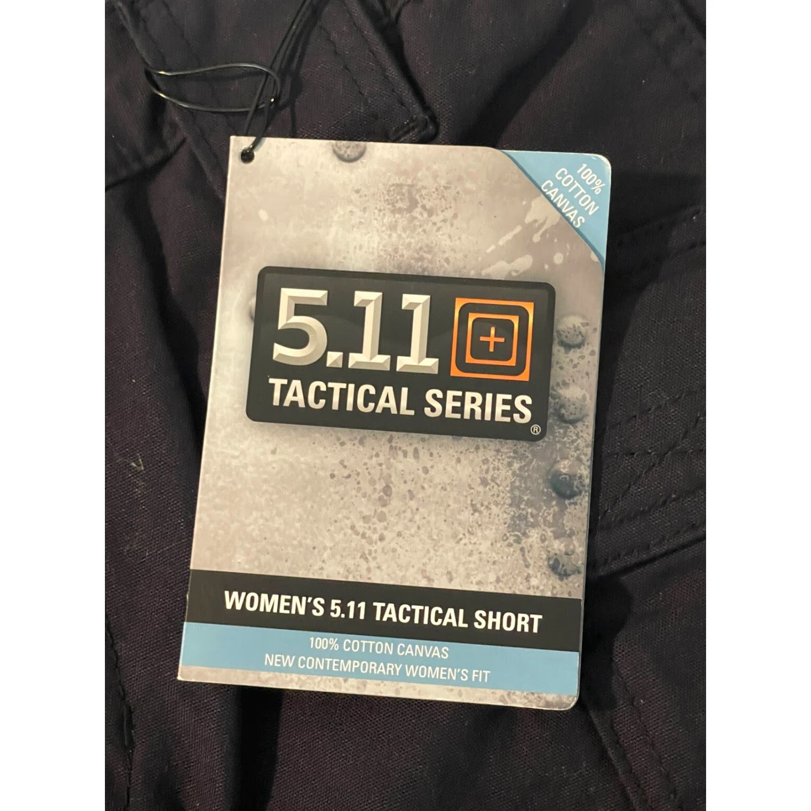 Vintage 5.11 Tactical Women's 9" Cargo Shorts, Style 63306, Size 6, Blue, Military, Regular Fit Size 28" / US 6 / IT 42 - 2 Thumbnail