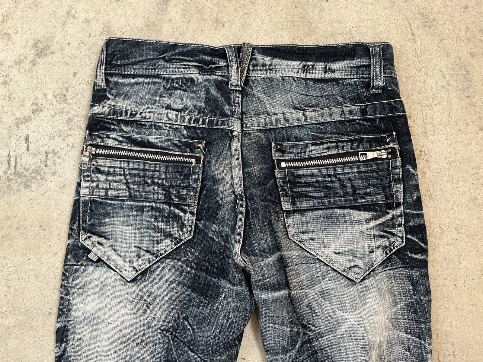 If Six Was Nine Salty Dog Flare distressed western jeans Size US 30 / EU 46 - 8 Thumbnail