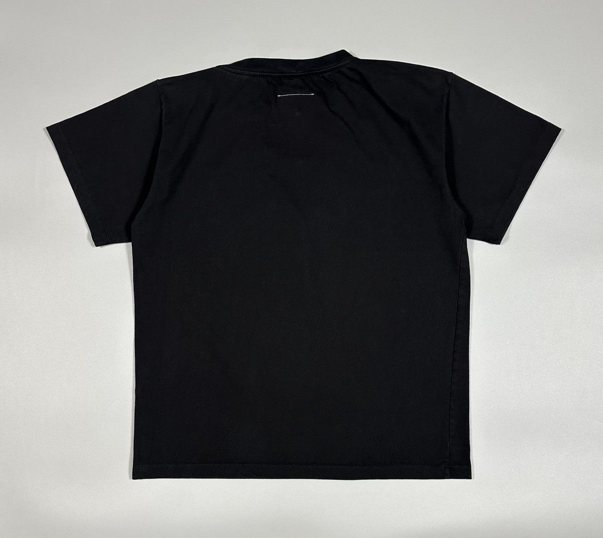 Maison Margiela Maison Margiela MM6 Oversized Double Collar T-Shirt Black Size US S / EU 44-46 / 1 - 2 Thumbnail