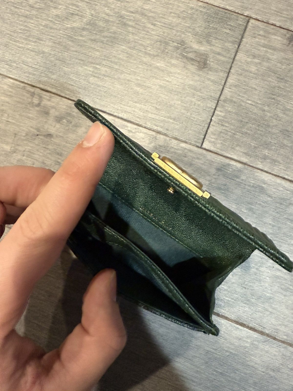 Chanel Chanel green wallet Size ONE SIZE - 4 Thumbnail