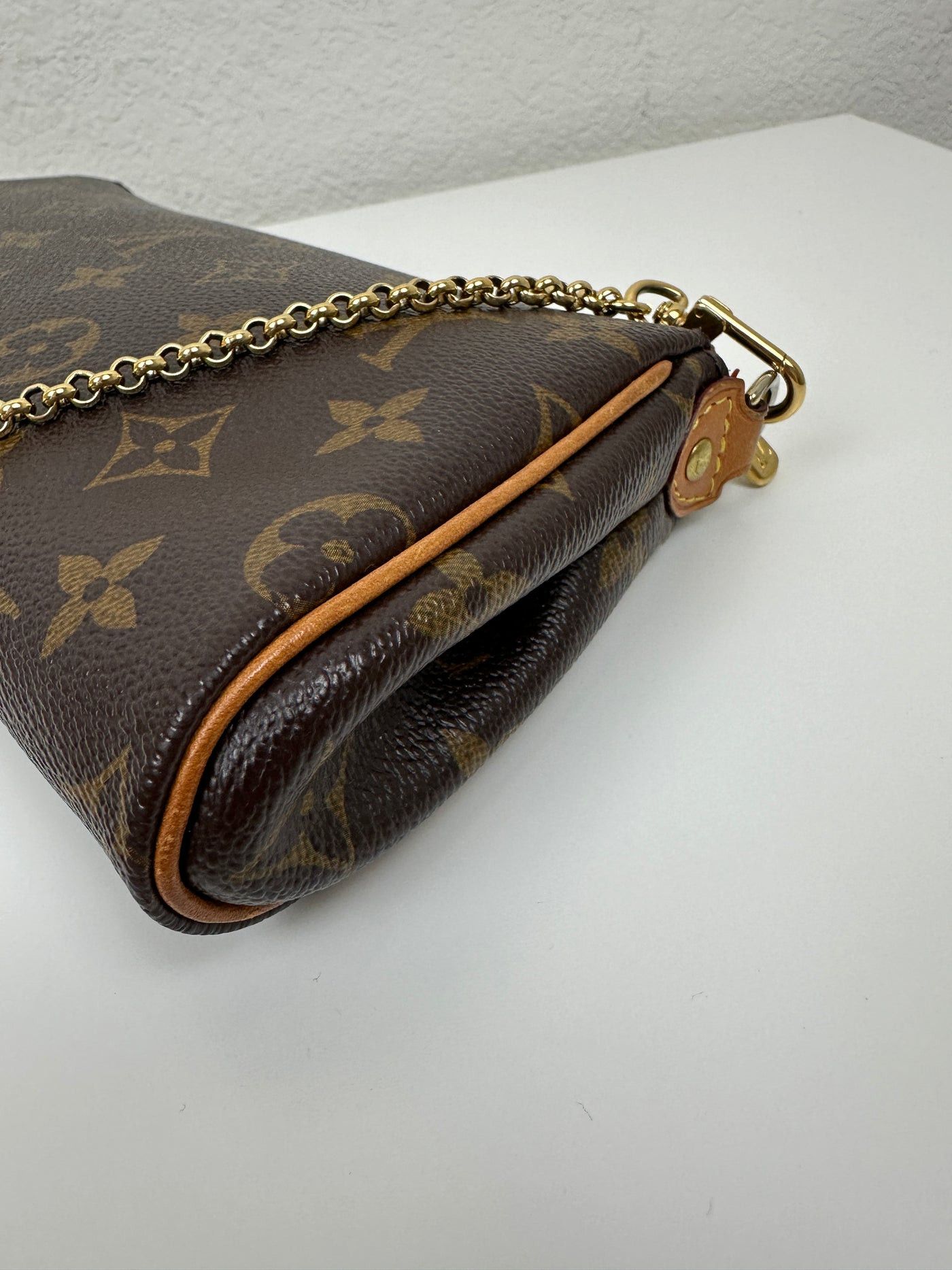 Louis Vuitton Monogram Coated Canvas Eva Brown