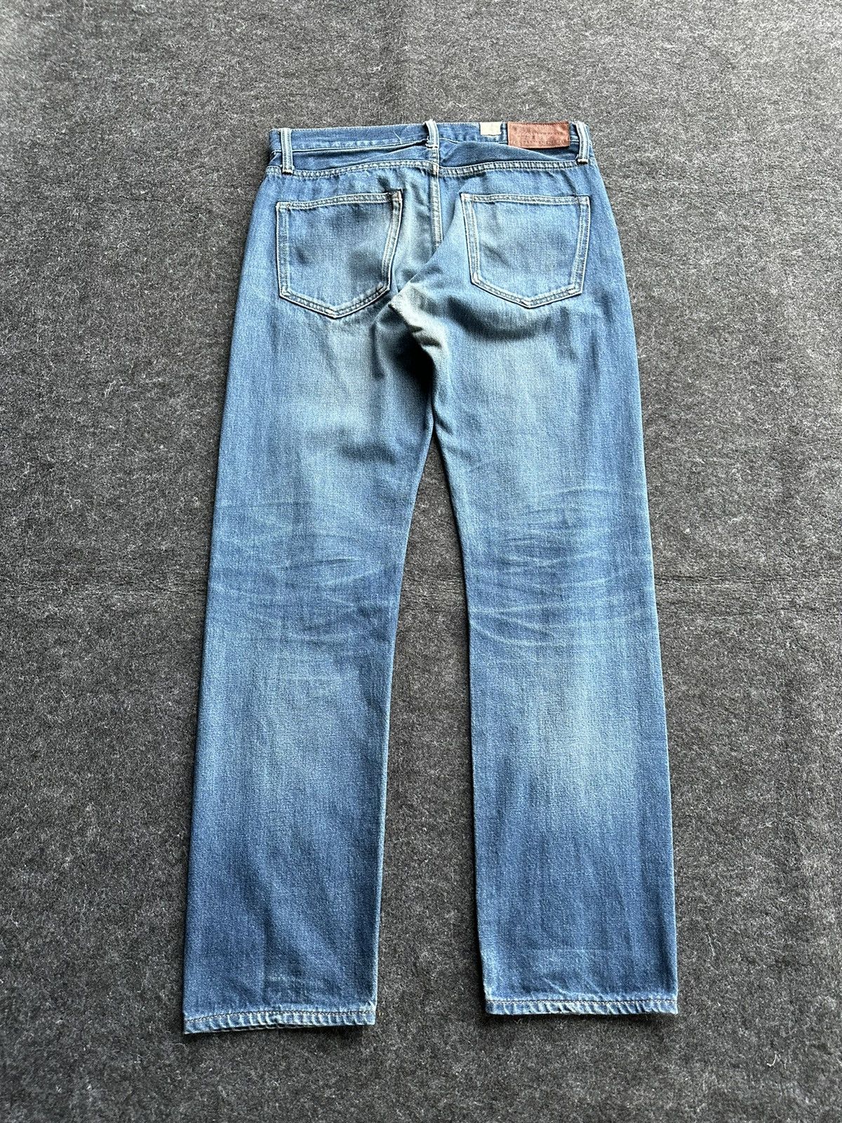 Journal Standard × KOJIMA GENES Vintage Relume Journal Standard Redline Faded Denim D414 Size US 33 - 5 Thumbnail