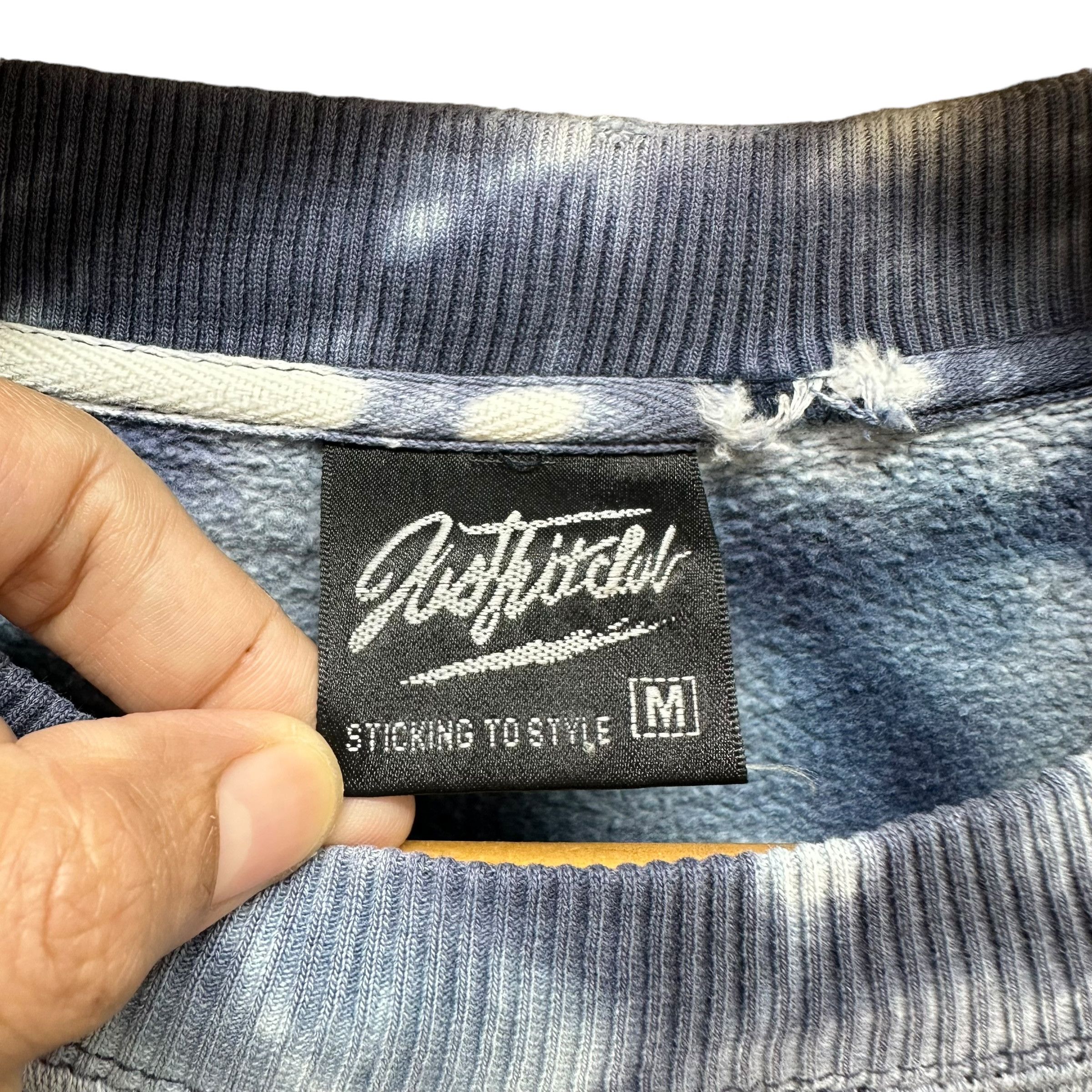 Japanese Brand BLACK JAM Big Logo Tie Dye Sweatshirts #A2-0032 Size US M / EU 48-50 / 2 - 12 Thumbnail