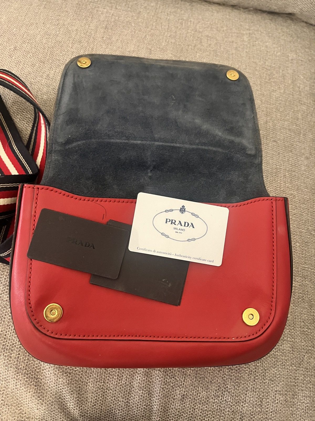 Prada City Calf Crossbody Bag Size ONE SIZE - 5 Thumbnail