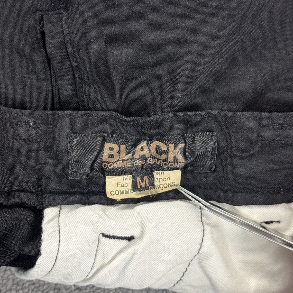 Comme des Garcons Comme Des Garcon - BLACK CDG - Drop Crotch Pants Size US 31 - 8 Thumbnail