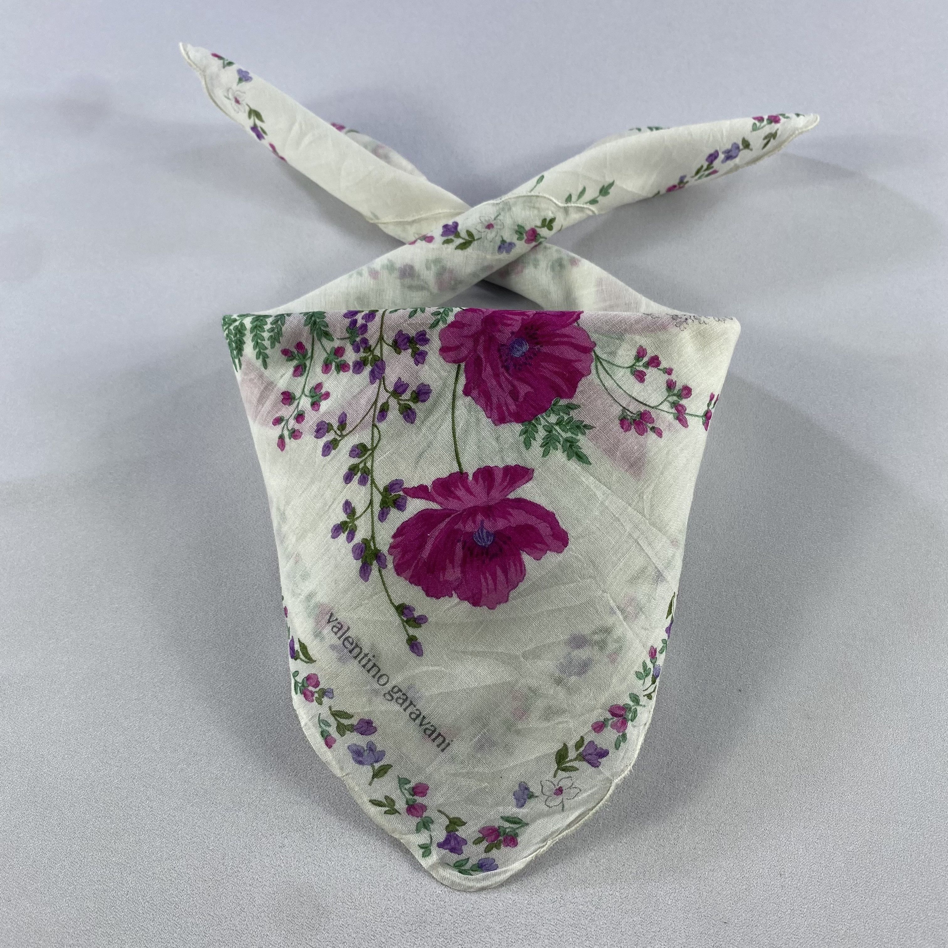 Valentino × Vintage Valentino Garavani Bandana/ Handkerchief / Neckerchief Size ONE SIZE - 1 Thumbnail